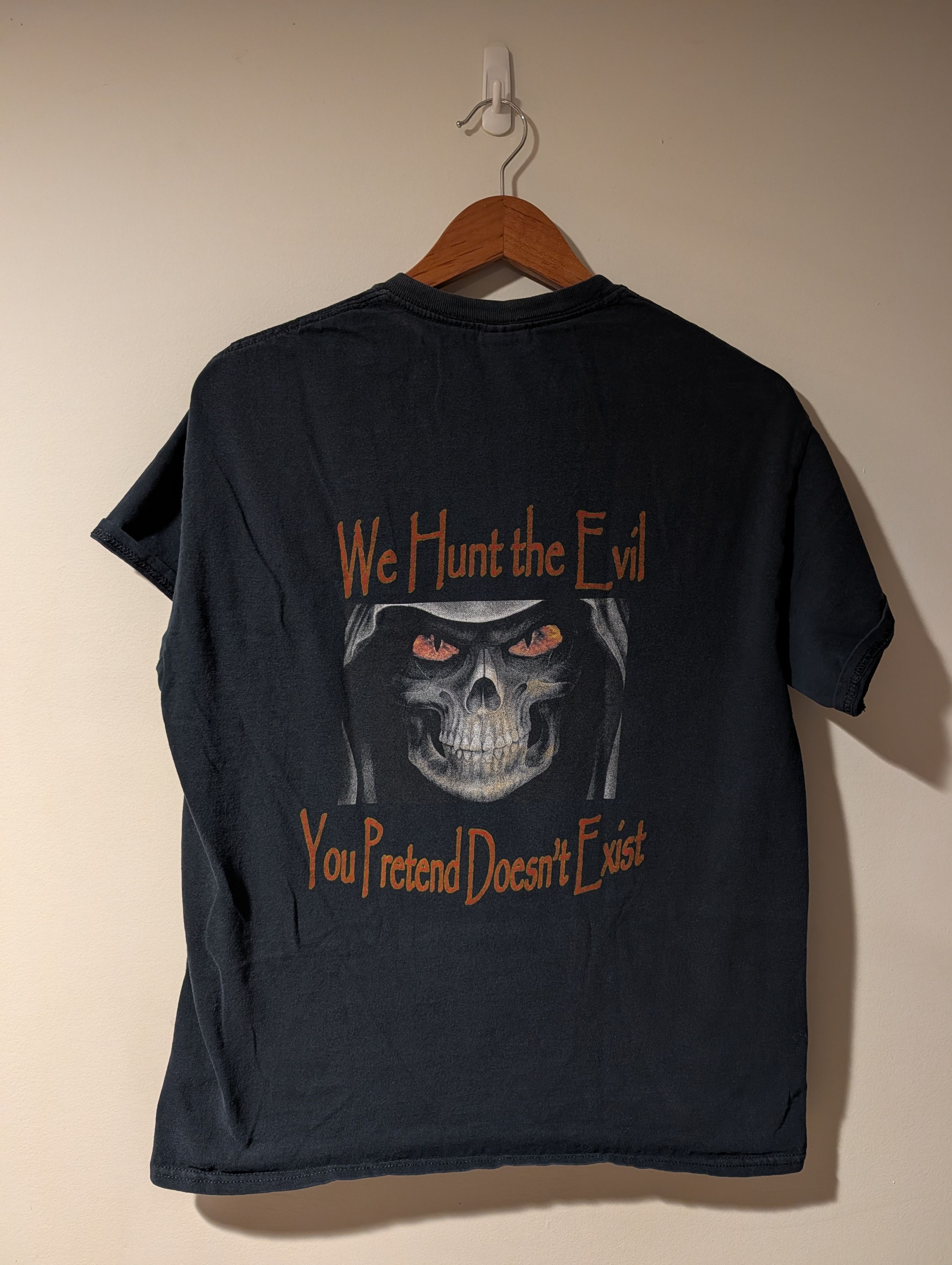 Gildan Vintage Y2K Pennsylvania Narcotic Officers' We Hunt T-Shirt Size US M / EU 48-50 / 2 - 1 Thumbnail