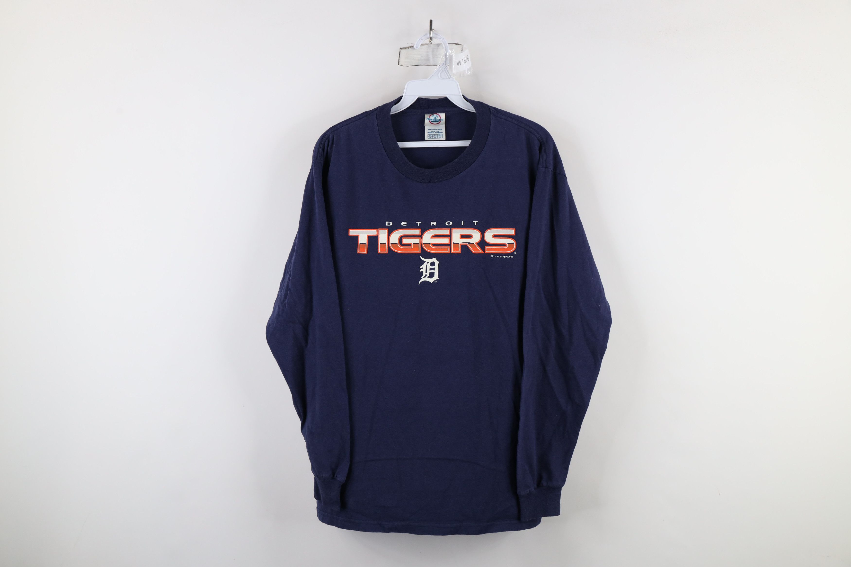 Vintage Vintage Y2K 2006 Tigers Baseball Long Sleeve T-Shirt Size US M / EU 48-50 / 2 - 1 Thumbnail