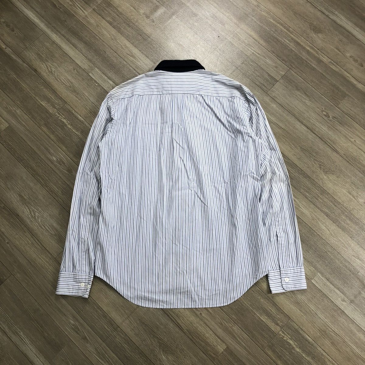 Comme des Garcons Homme Deux AW11 Comme des Garcons Homme Deux CDG Striped Shirt Designer Size US S / EU 44-46 / 1 - 14 Thumbnail