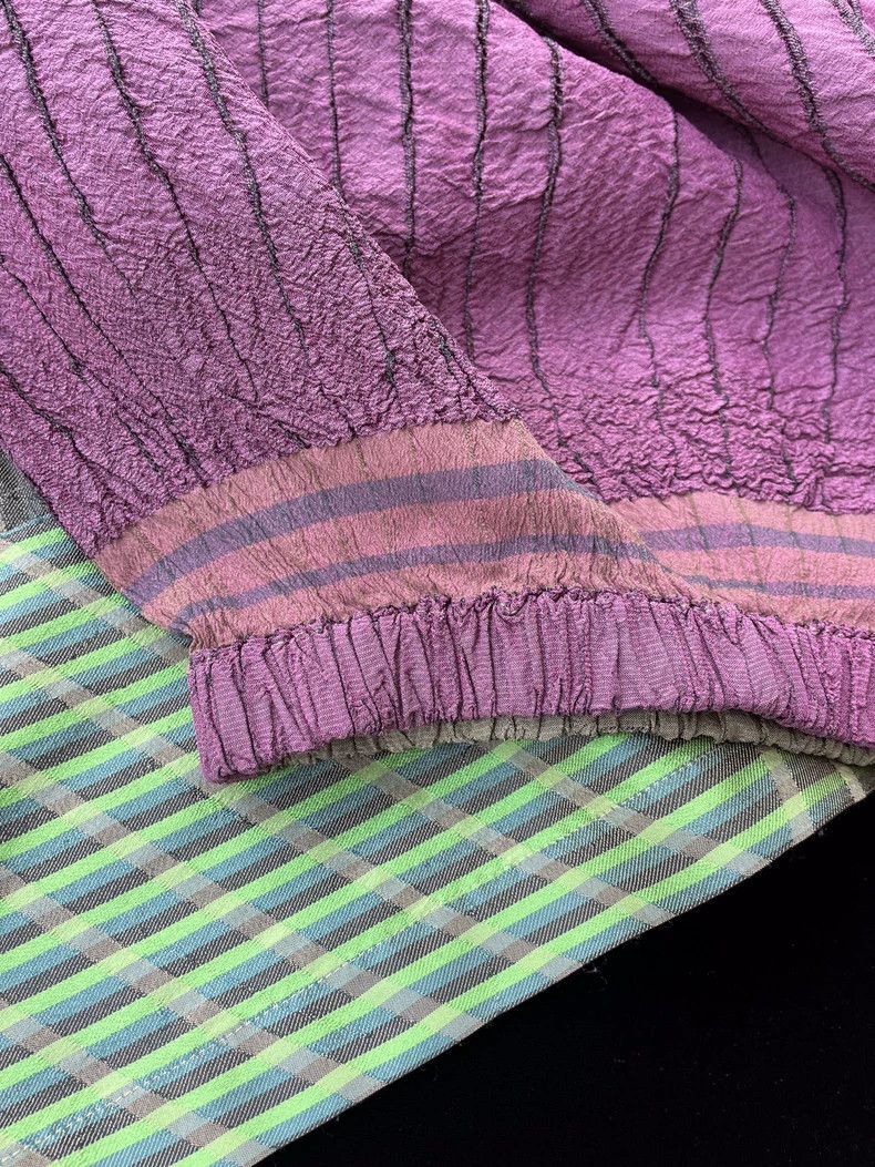 Issey Miyake Issey Miyake size:2 A purple main line contrasting color s Size 22" - 5 Thumbnail