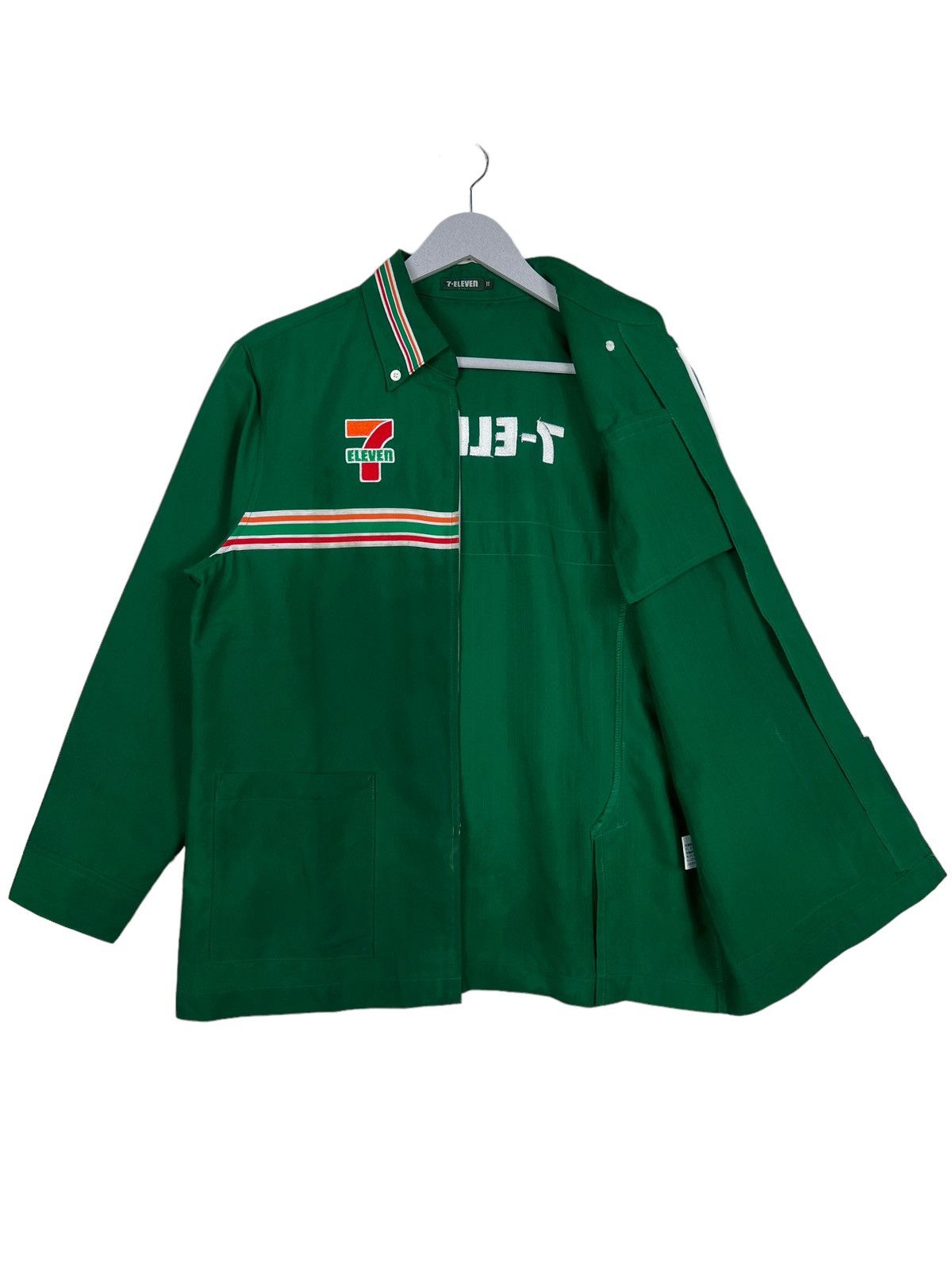 Japanese Brand 🔥 7eleven long sleeve work shirt Size US M / EU 48-50 / 2 - 9 Thumbnail