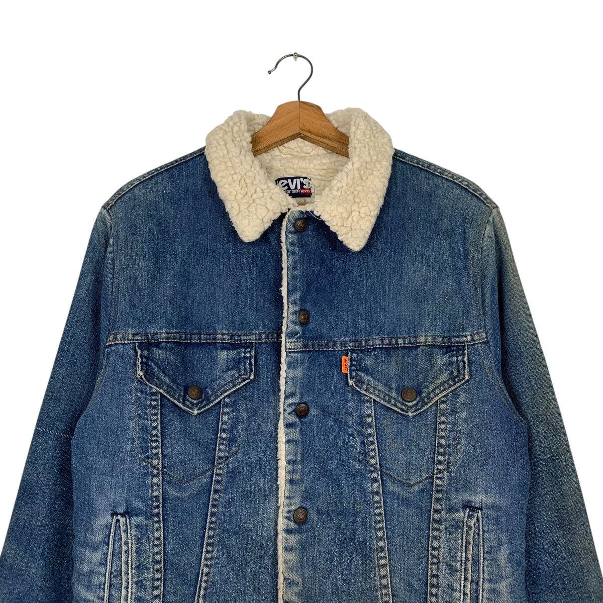 Levi's Vintage Levis Orange Tab Denim Jacket Size US S / EU 44-46 / 1 - 2 Thumbnail