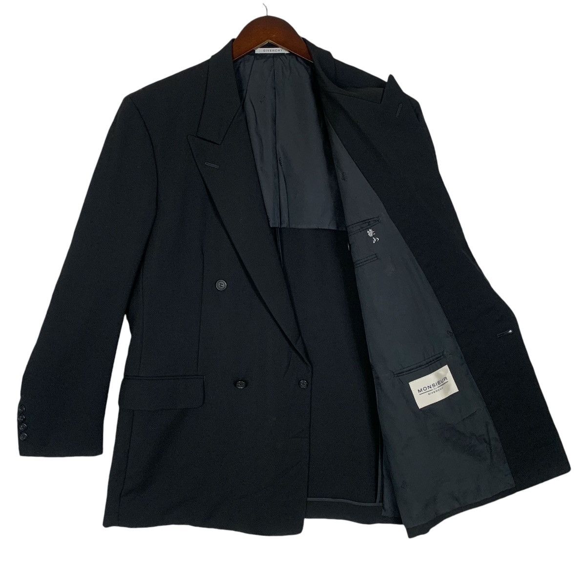 Designer Givenchy Monsieur by Givenchy Designer Luxury Coat Size US M / EU 48-50 / 2 - 7 Thumbnail