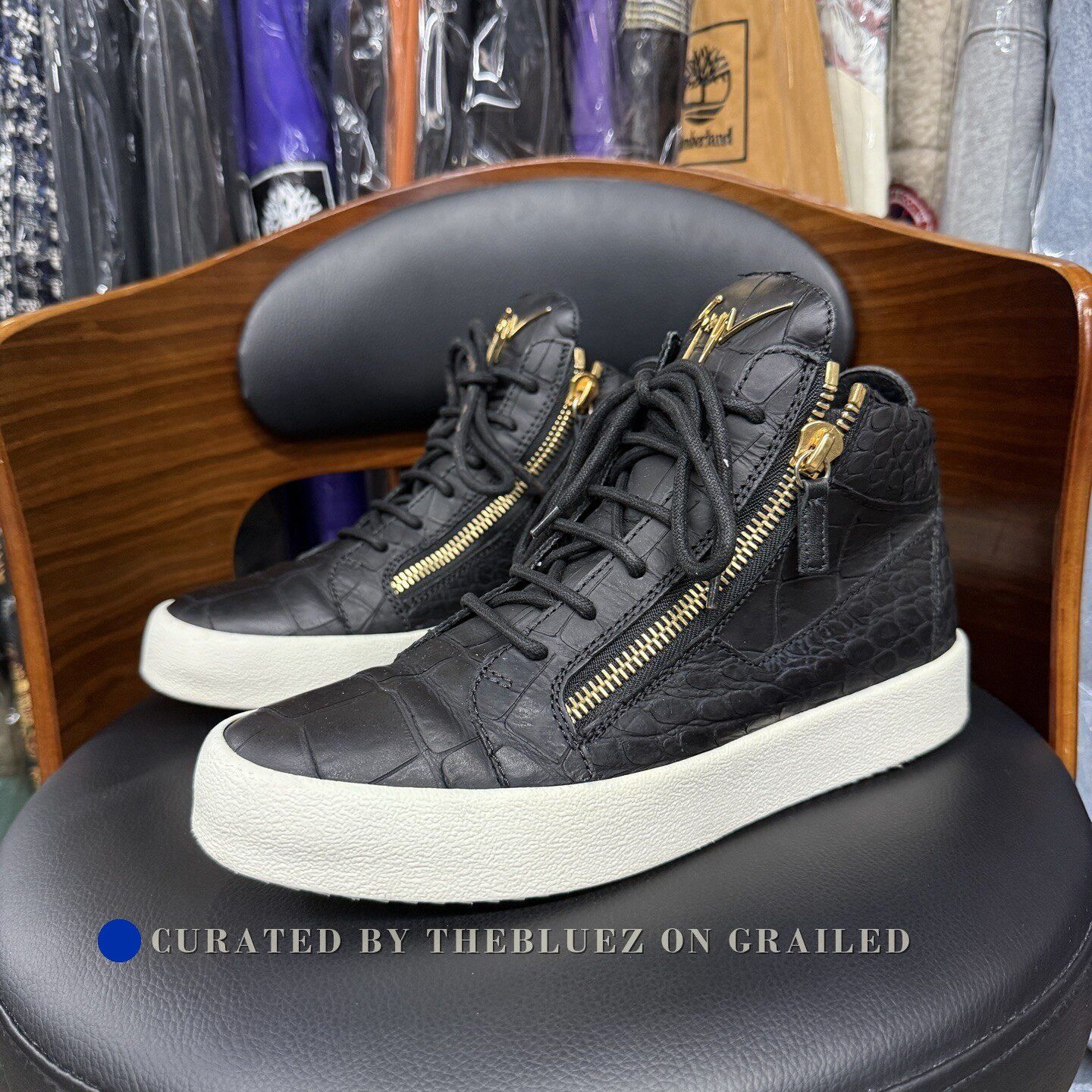 Giuseppe Zanotti Giuseppe Zanotti GZ Crocodile Leather Casual Shoes Size US 8.5 / EU 41-42 - 1 Thumbnail