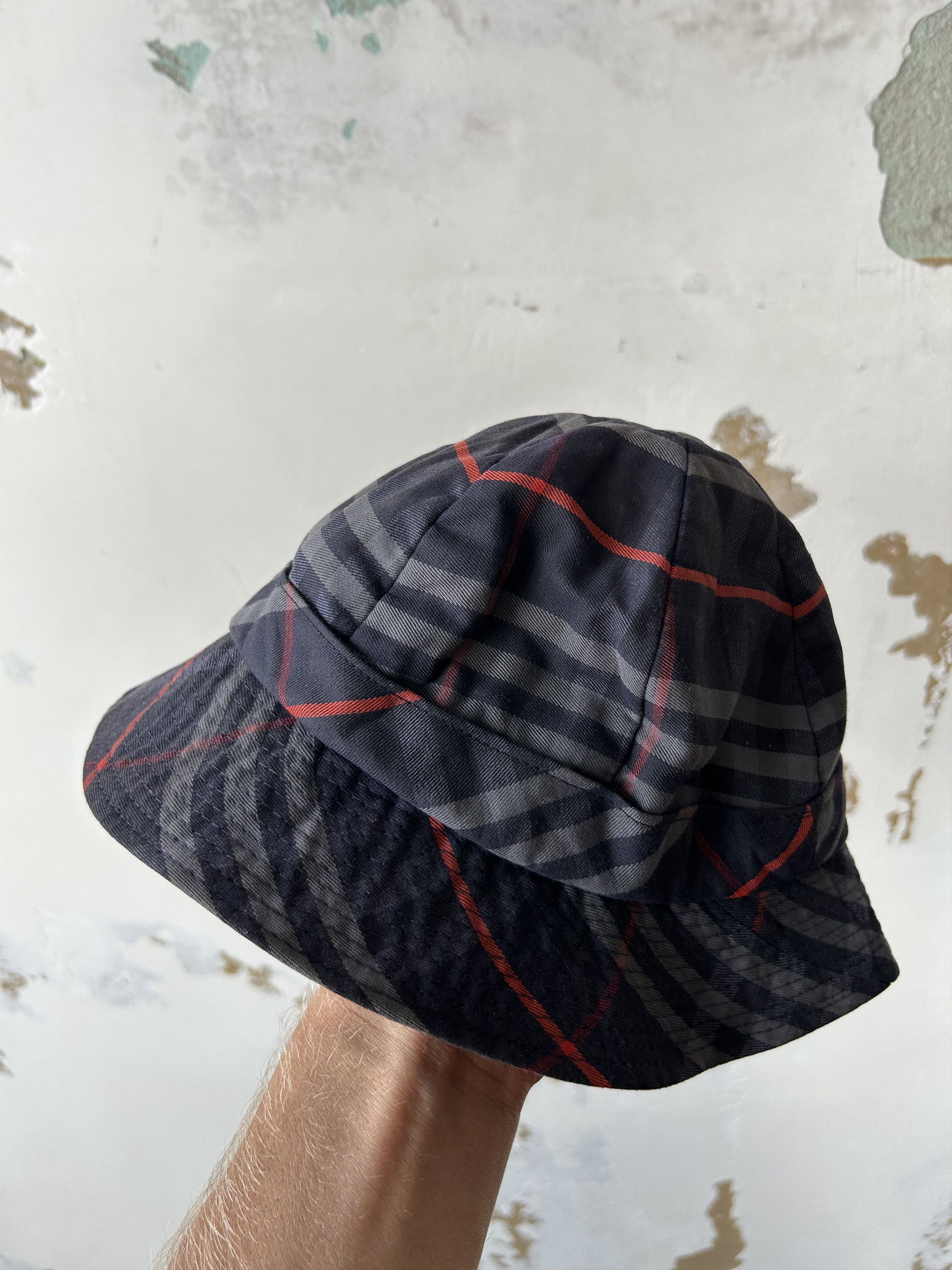 Burberry Vintage Burberry Panama Hats Nova Check Size ONE SIZE - 1 Thumbnail