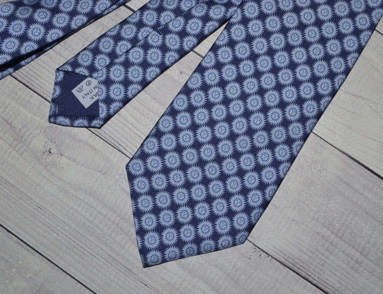 Corneliani Corneliani Blue Silk Tie Size ONE SIZE - 4 Thumbnail