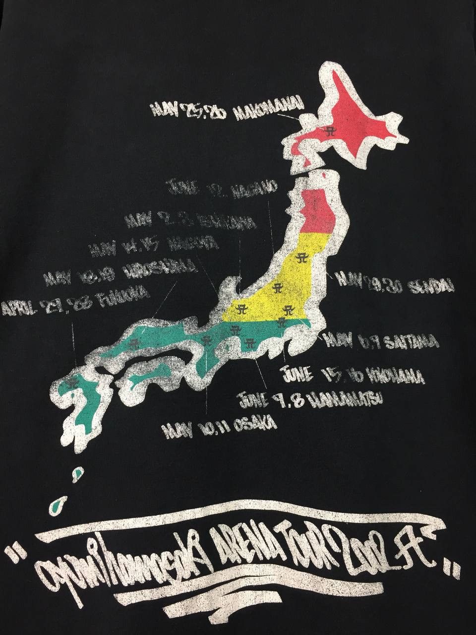 Band Tees Vtg 2002 Ayumi Hamasaki J-Pop Japan Arena Tour Concert Tee Size US L / EU 52-54 / 3 - 8 Thumbnail