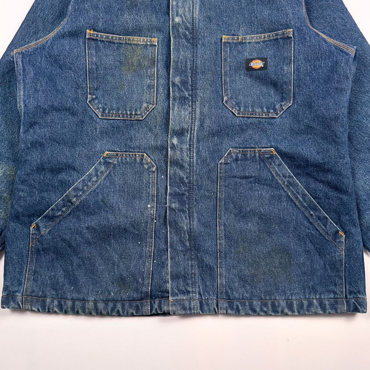 Dickies Dickies Denim Zip Front Chore Coat Size US L / EU 52-54 / 3 - 2 Thumbnail