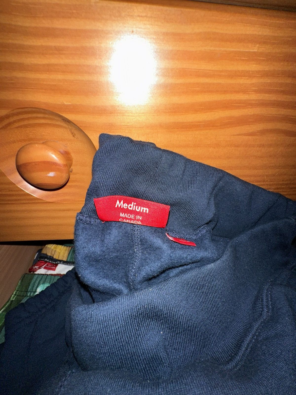 Supreme Supreme FW19 S Logo Sweatpant Navy/Orange Men’s Size M Size US 32 / EU 48 - 4 Thumbnail