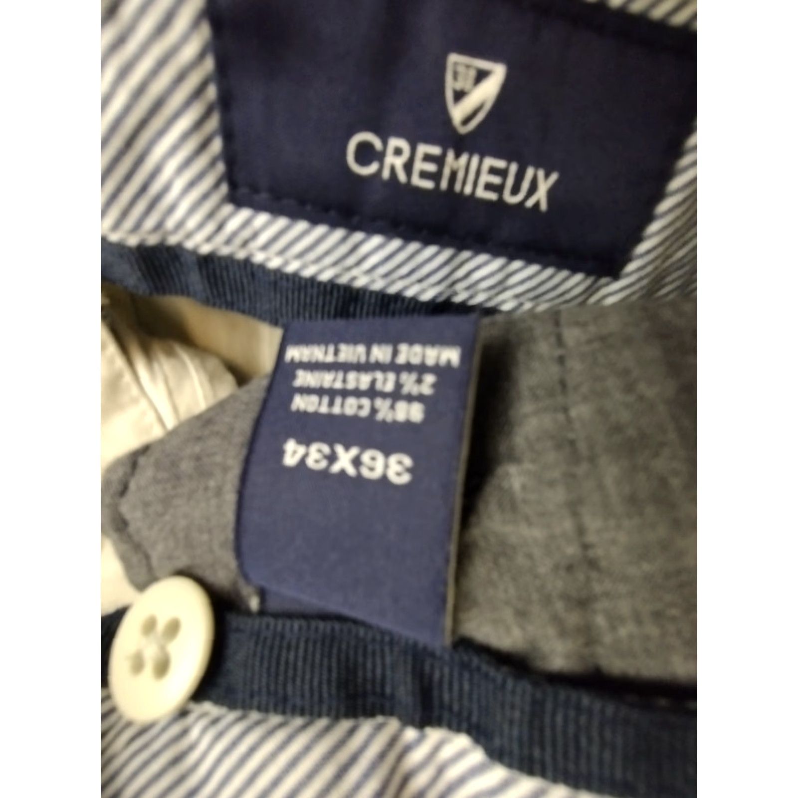 Cremieux Cremieux Khaki Chino Mens Pants Size 36x34 Size US 36 / EU 52 - 5 Thumbnail