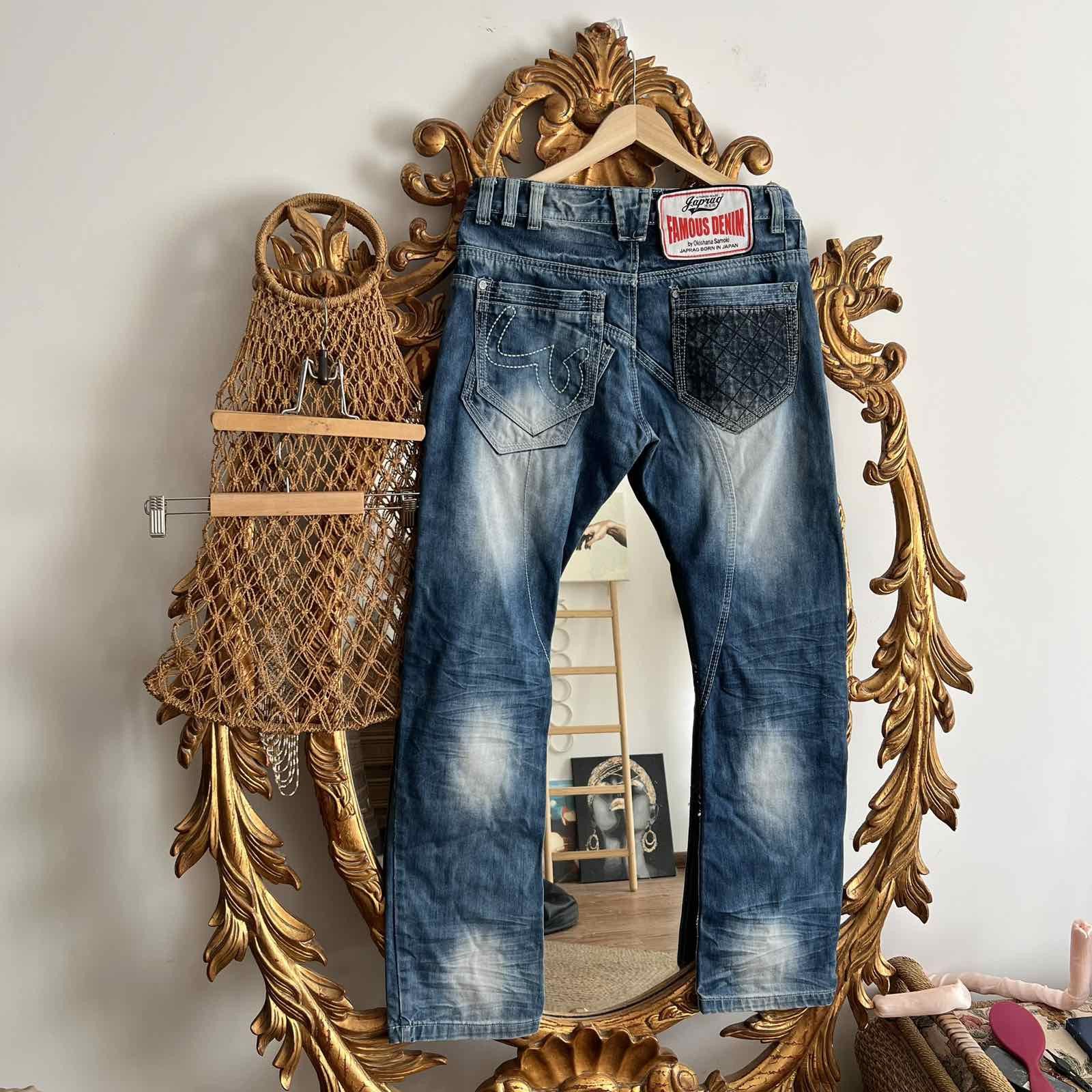 Japanese Brand Vintage Japrag Japan style pants jeans okishana samoko y2k Size US 32 / EU 48 - 1 Thumbnail