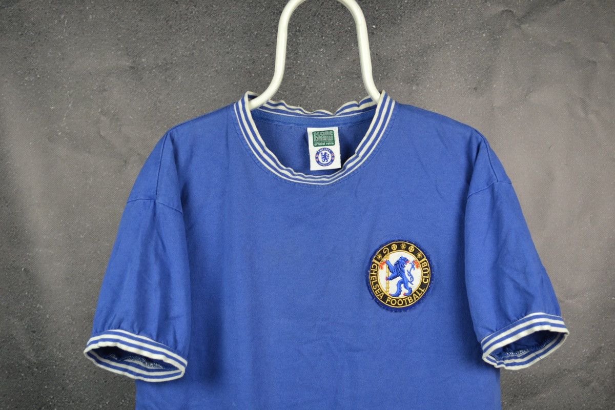 Chelsea Soccer × Vintage Chelsea London Home Football Shirt Retro Score Draw Jersey Size US L / EU 52-54 / 3 - 3 Thumbnail