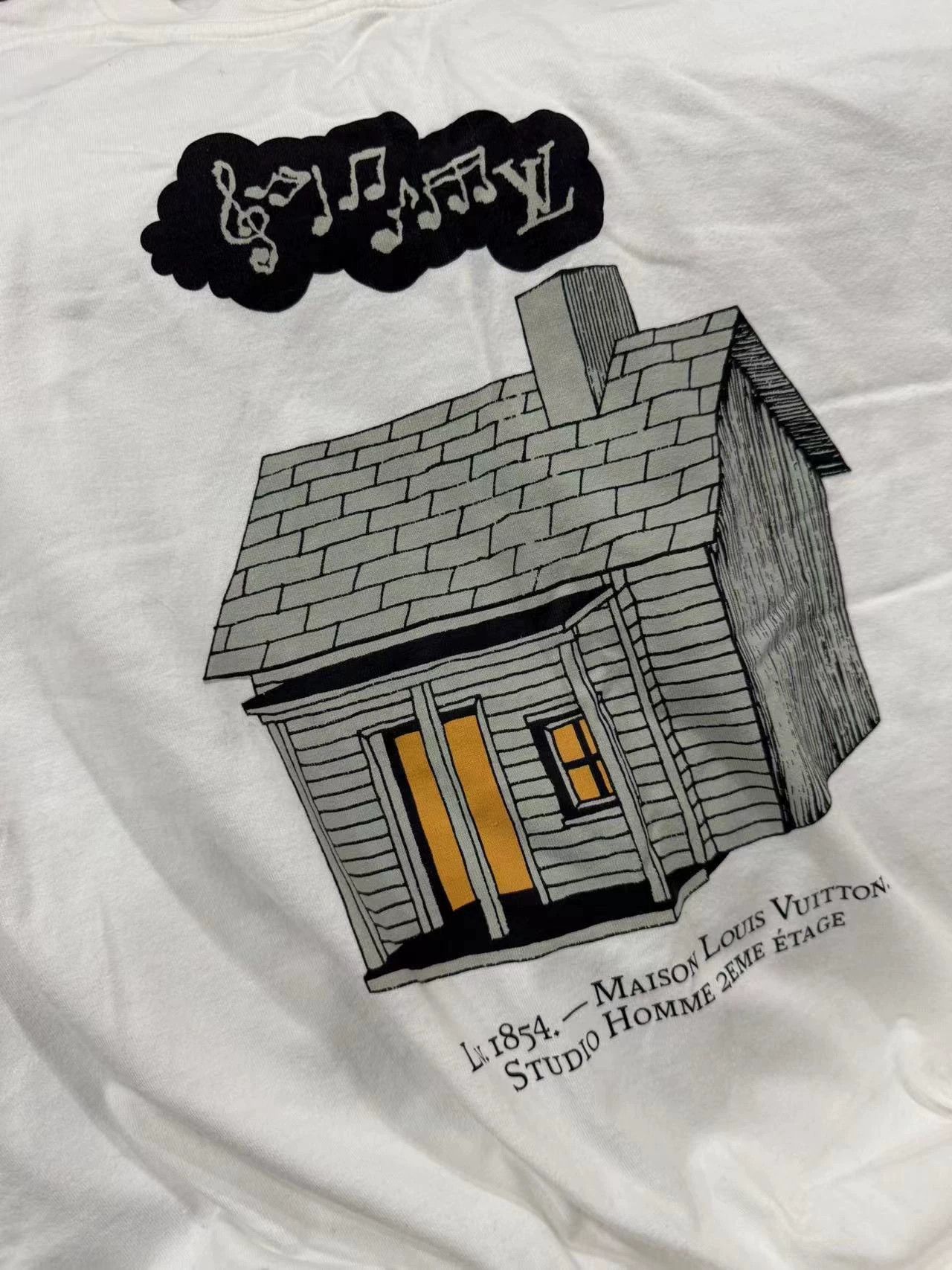 Louis Vuitton LV house short sleeve T-shirt L Size US L / EU 52-54 / 3 - 2 Thumbnail