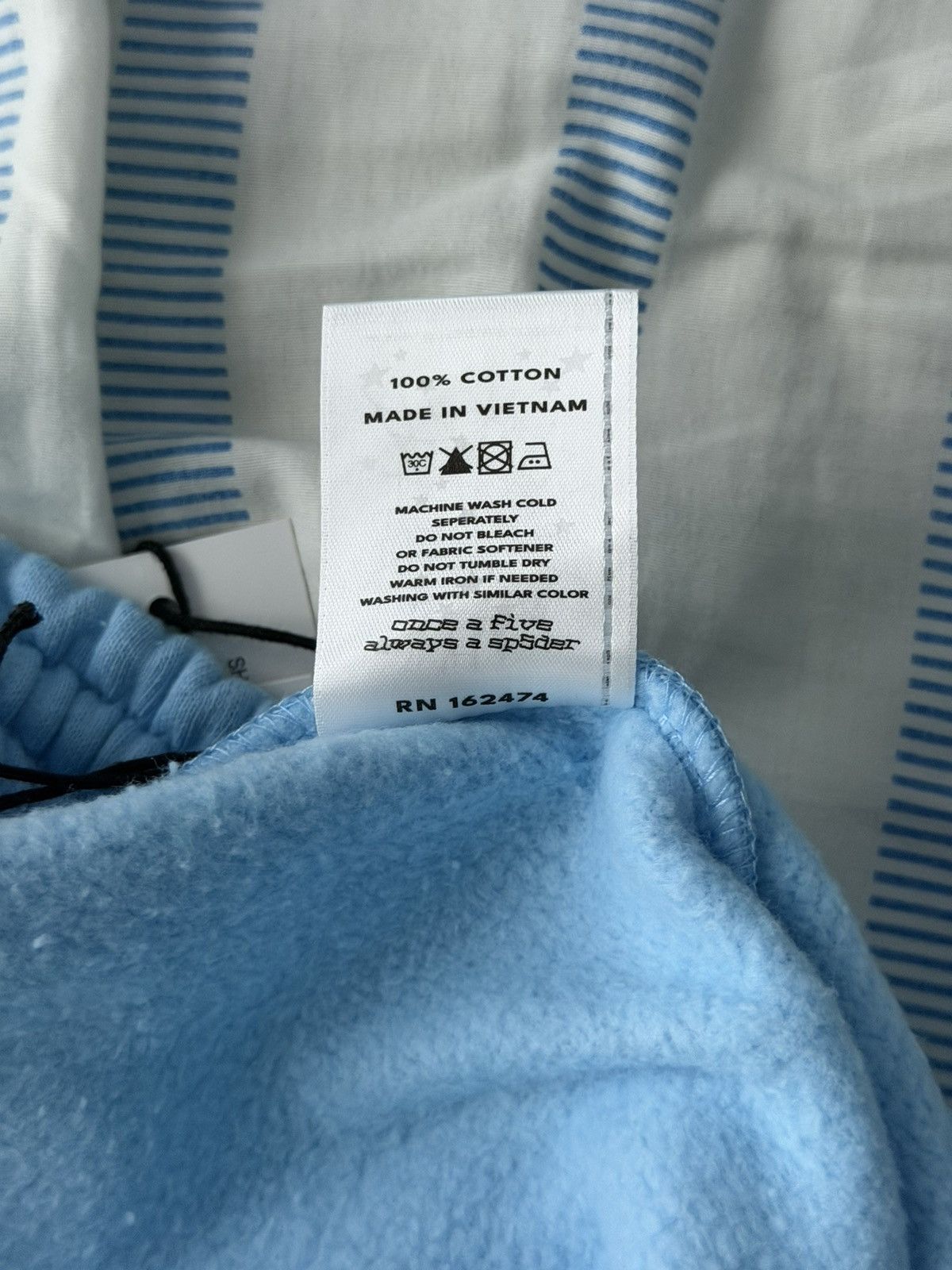 Sp5der Sp5der OG Web Sweatshort 'Sky Blue' Size US 28 / EU 44 - 7 Thumbnail