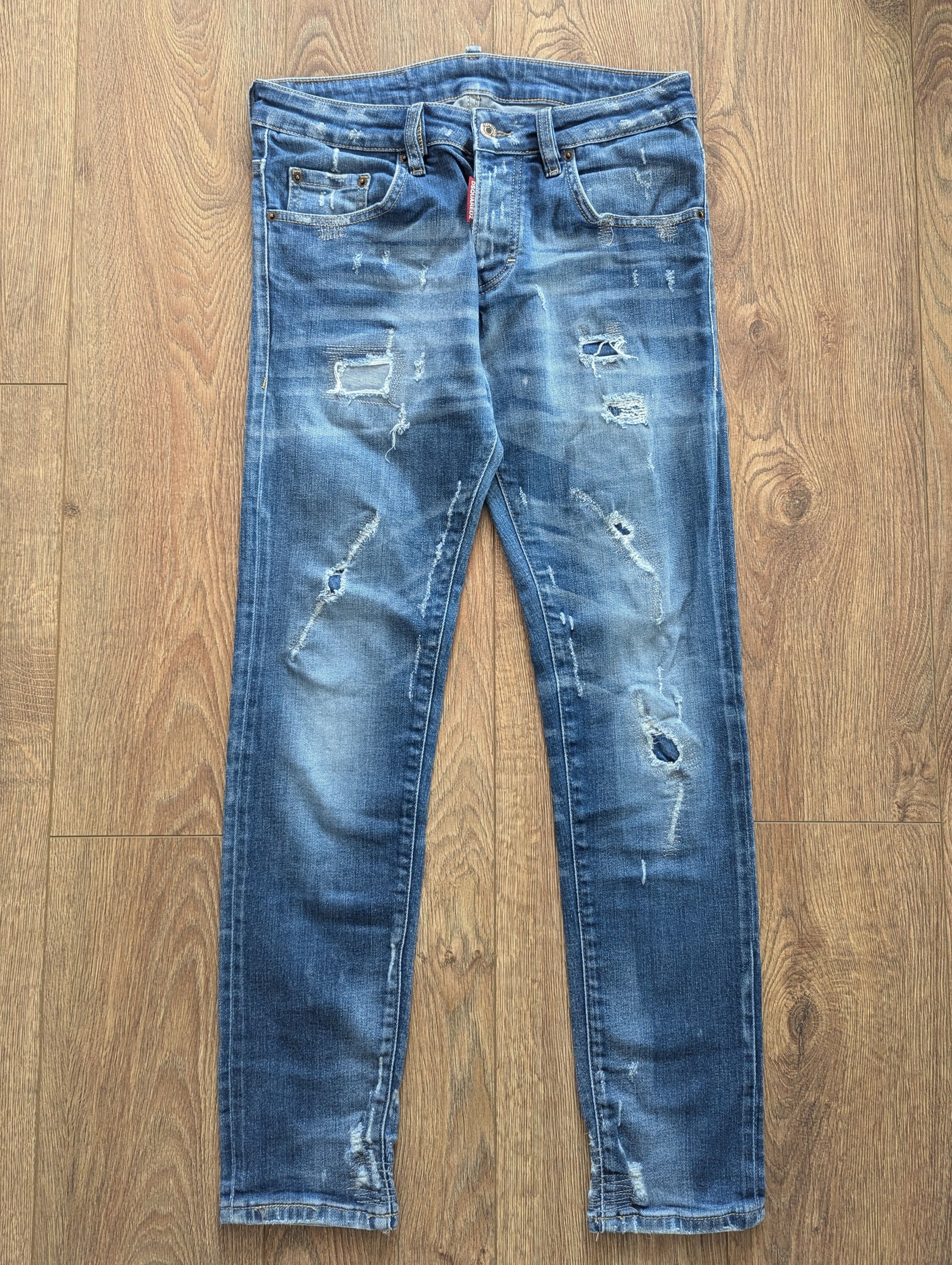 Dsquared2 Dsquared2 Skinny Dan Jean Pants Made In Italy Luxury Brand Size US 28 / EU 44 - 22 Thumbnail