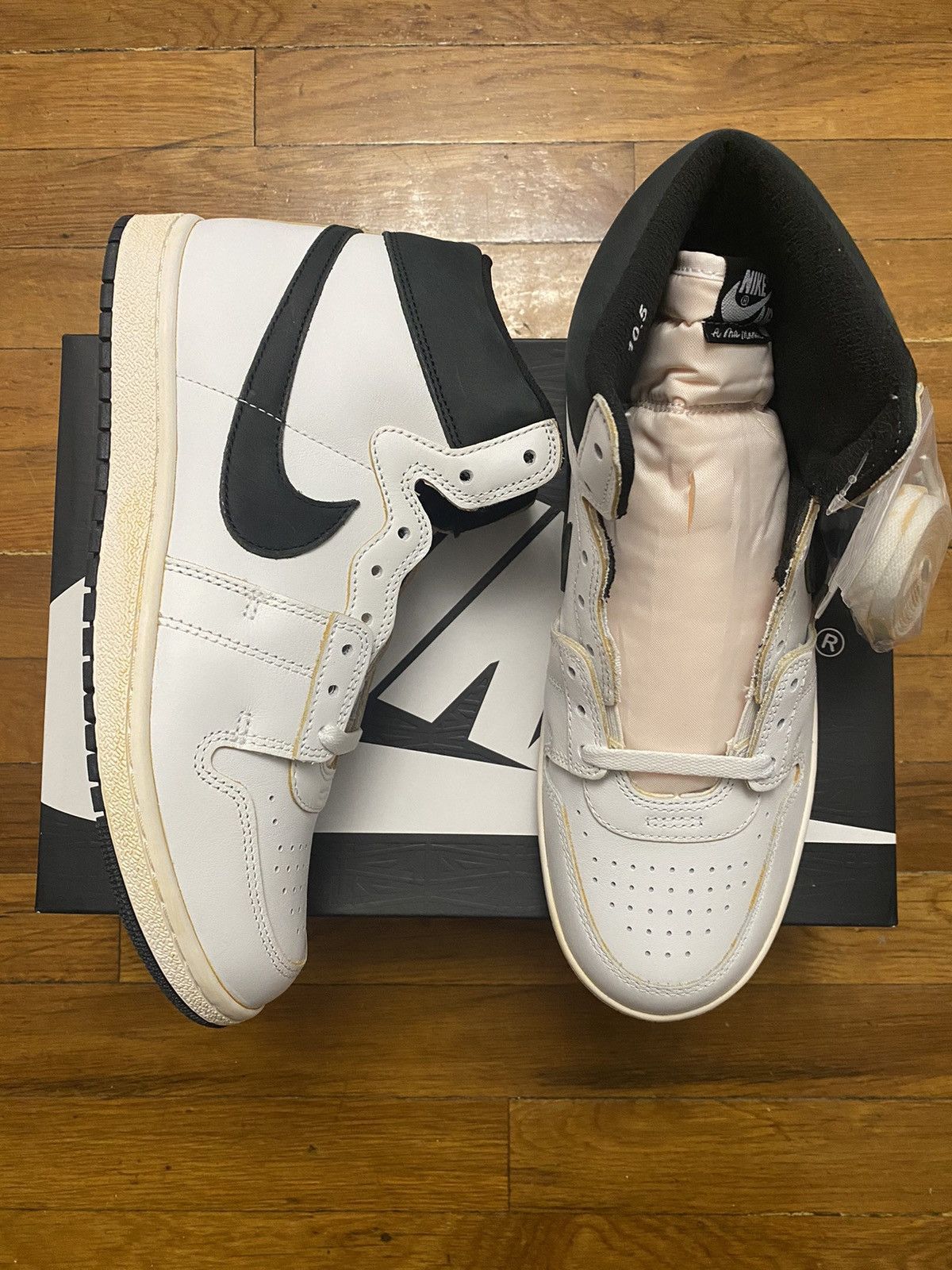 Jordan Brand Size 10.5 - Jordan Air Ship x A Ma Maniere Black Oreo Men's Size US 10.5 / EU 43-44 - 1 Thumbnail