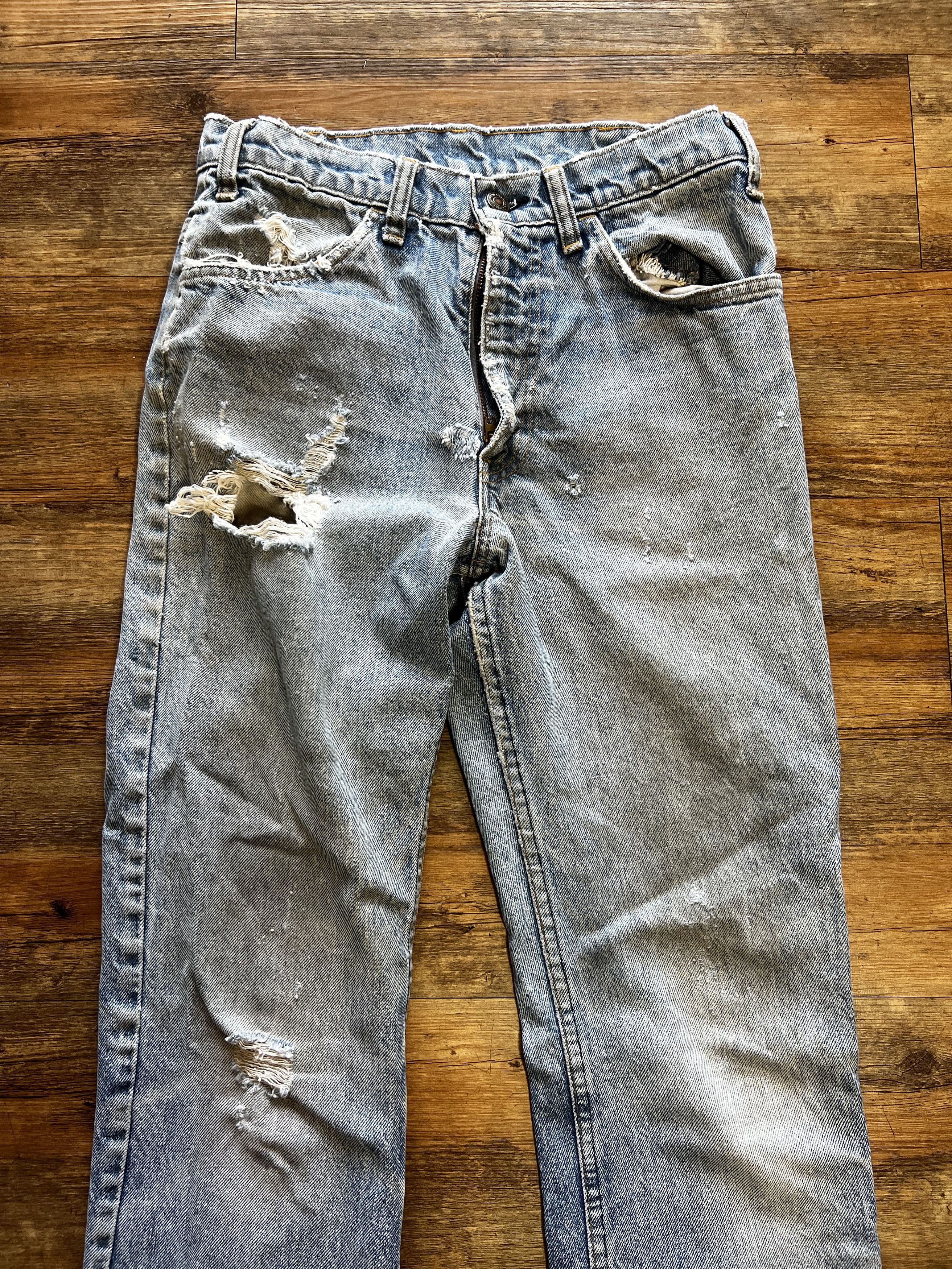 Levi's Vintage Clothing Vintage 70's Levi's Orange Tab Zipper Fly Bellbottom Flares Size US 28 / EU 44 - 1 Thumbnail