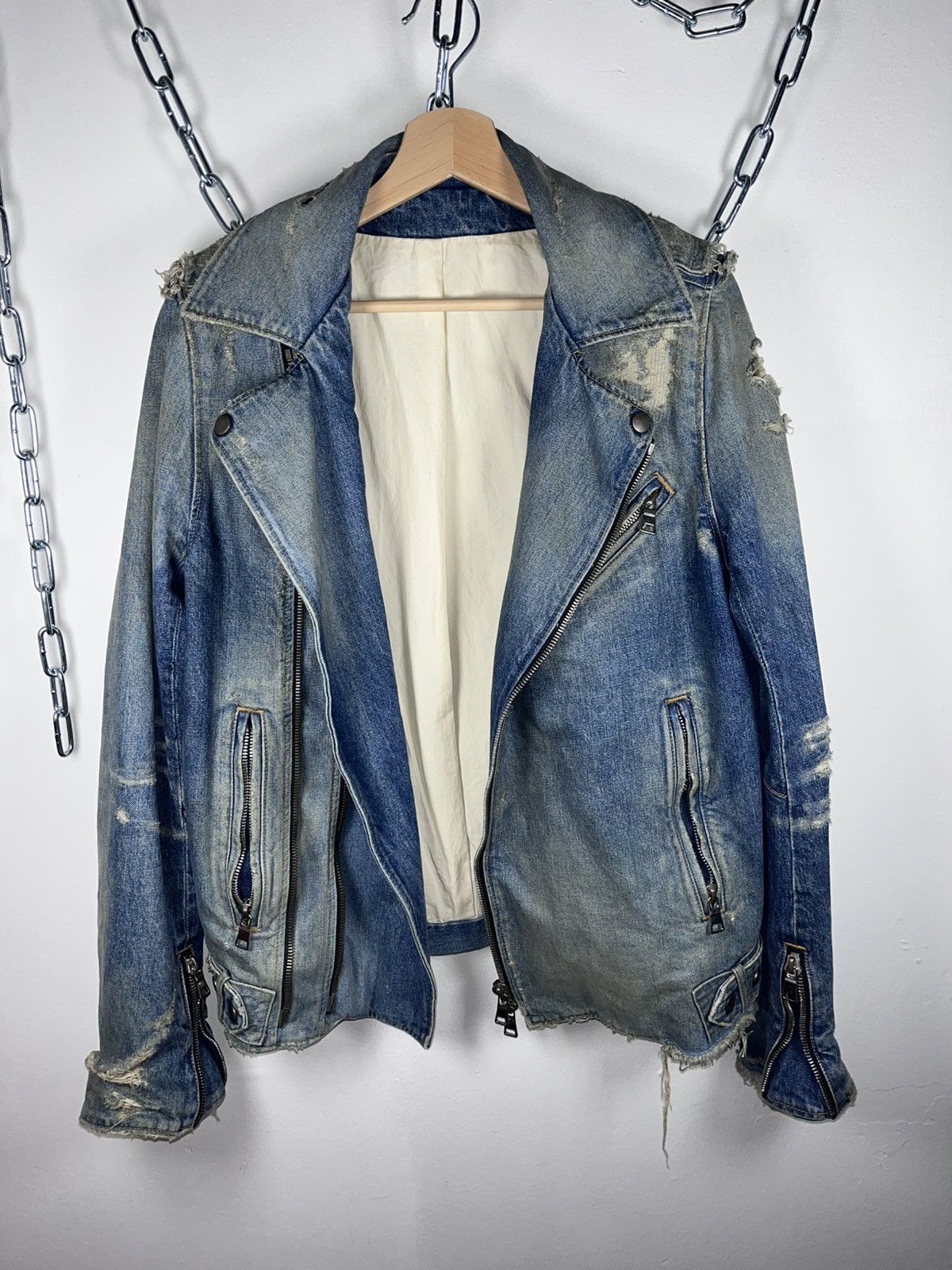 Balmain Balmain denim jacket Size US M / EU 48-50 / 2 - 2 Thumbnail