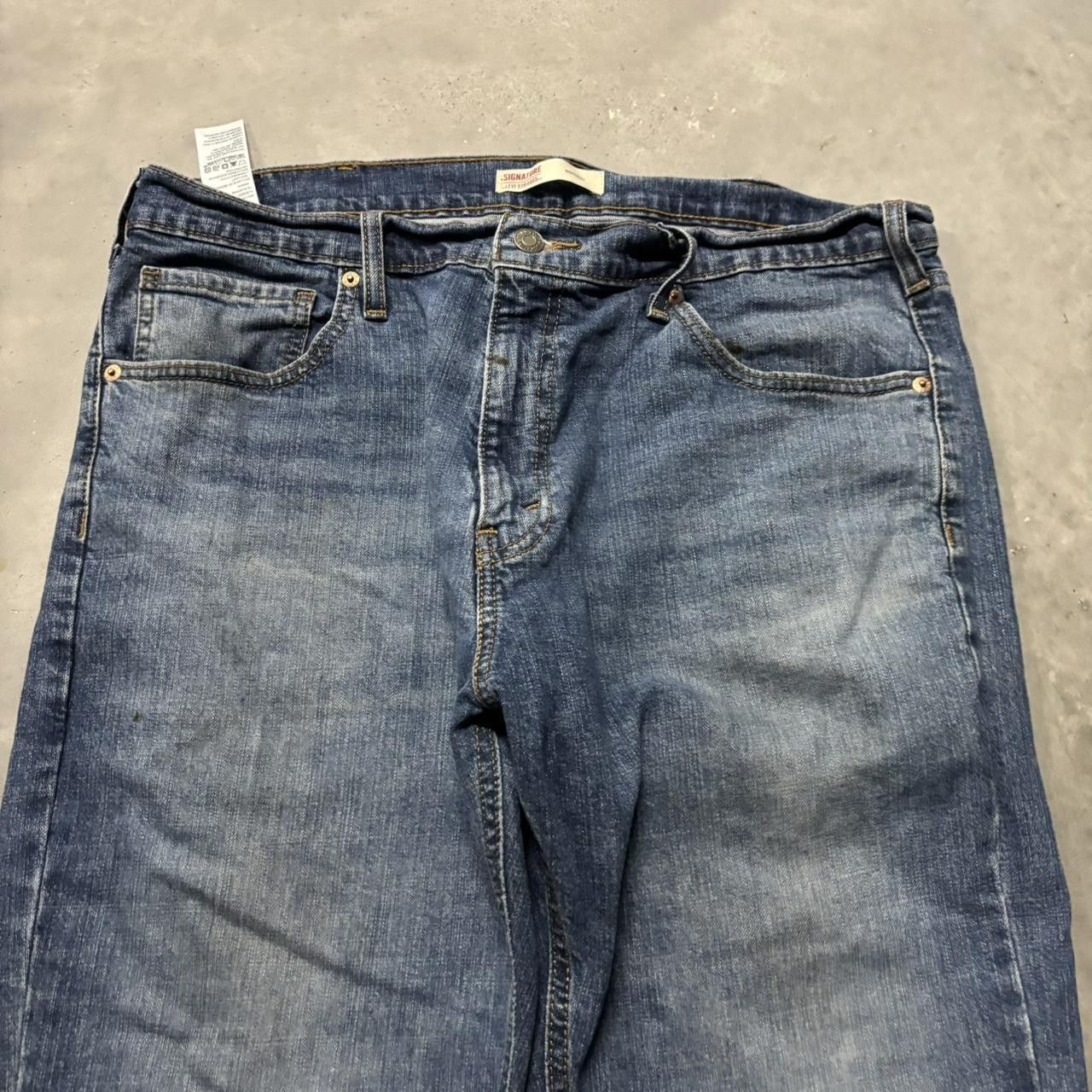 Japanese Brand × Levi's Crazy Vintage Y2K/2000s Grunge Dark Wash Levis Bootcut Denim Jeans! Size US 36 / EU 52 - 5 Thumbnail
