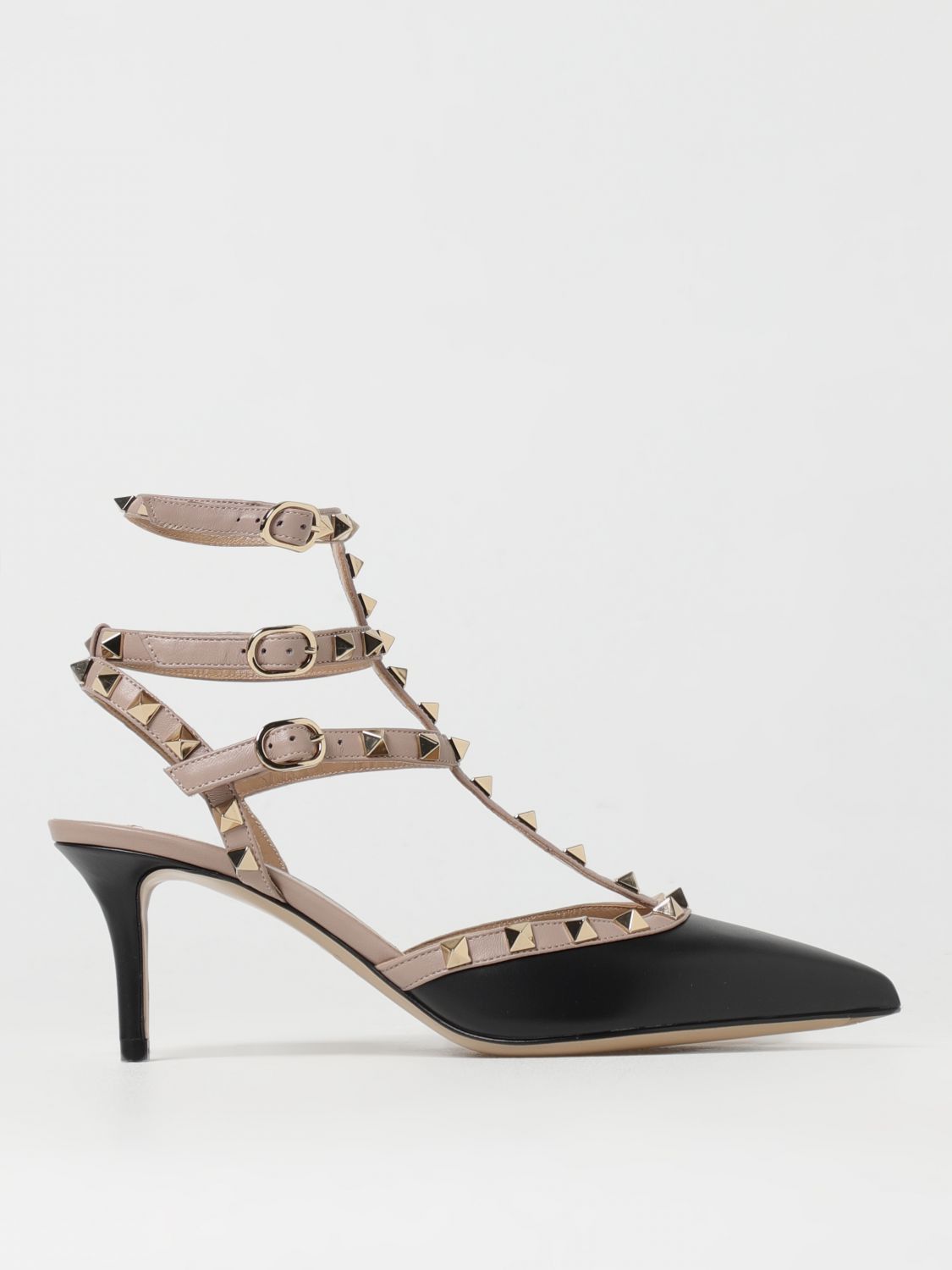 パンプス VALENTINO Two-tone leather Foliefoliage pumps Valentino Two-Tone Leather Foliefoliage Pumps | Grailed