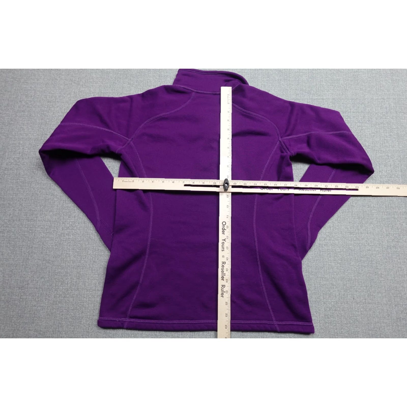 Mountain Hardwear VINTAGE Mountain Hardwear Quarter Zip Womens Medium Purple Fleece Hiking Top Hiking Size M / US 6-8 / IT 42-44 - 5 Thumbnail