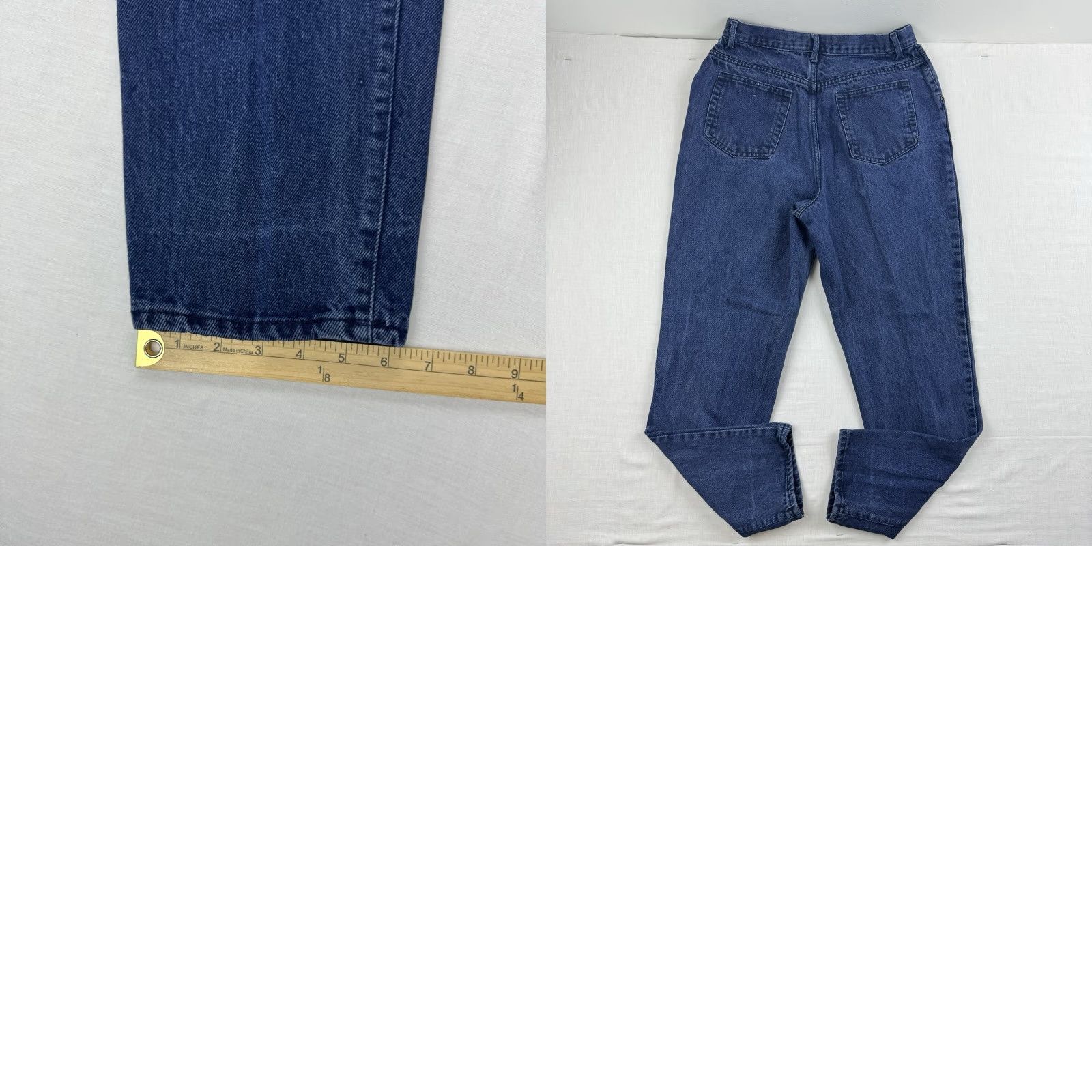 Vintage VINTAGE No Boundaries Jeans Womens 13/14 Blue Mom Jeans High Waist Button Fly 90s 2000s Womens Size 34" / US 12 / IT 48 - 9 Thumbnail