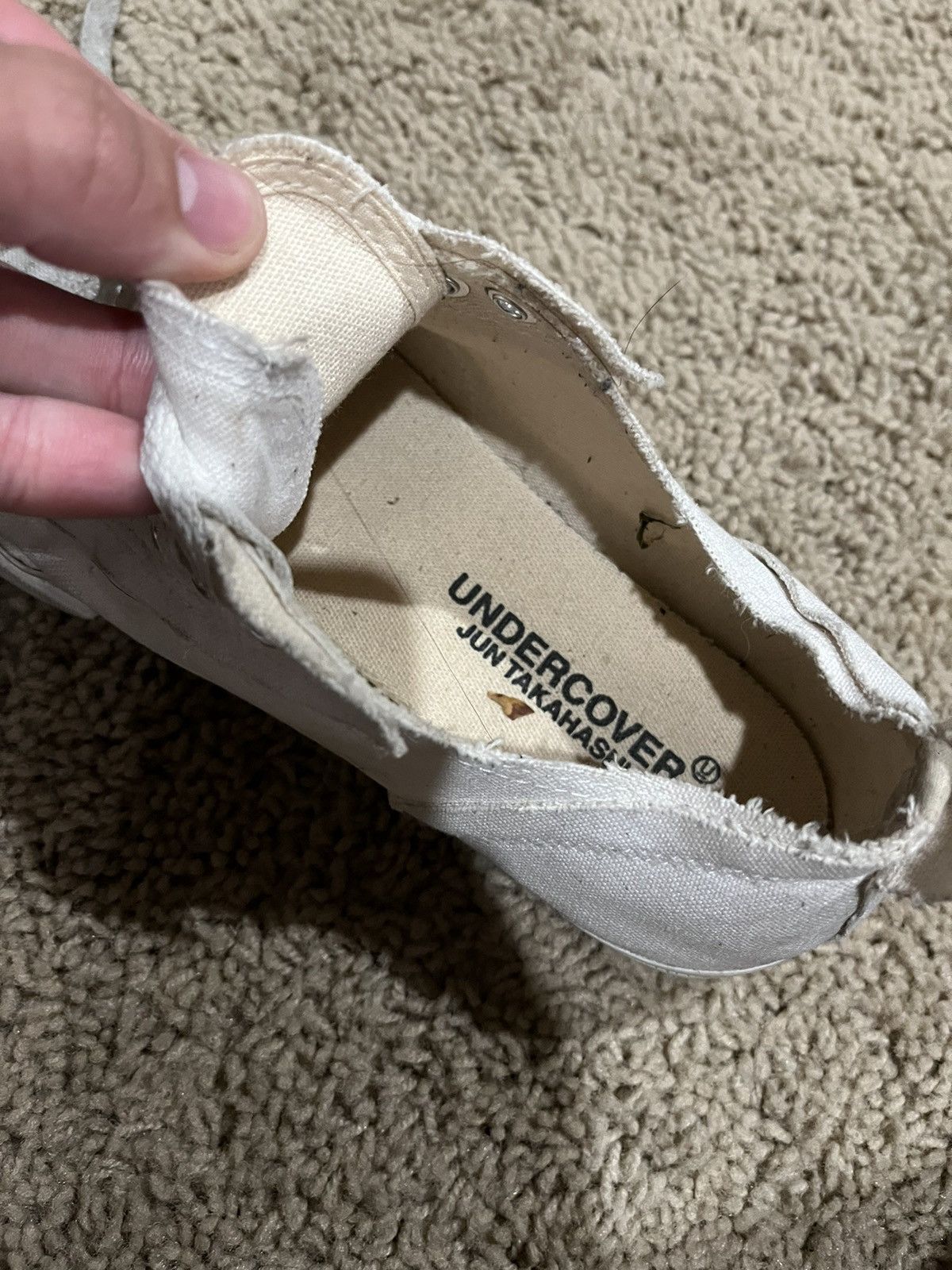 Undercover white undercover jun takahashi shoes Size US 8.5 / IT 38.5 - 6 Thumbnail