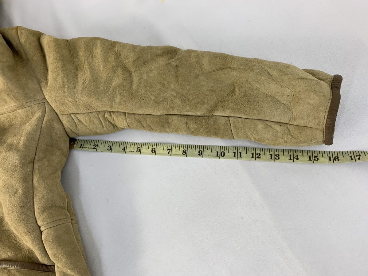 Genuine Leather Hype 90s Japanese Brand J Homestead Sheepskin Sherpa Inner Size S / US 4 / IT 40 - 11 Thumbnail