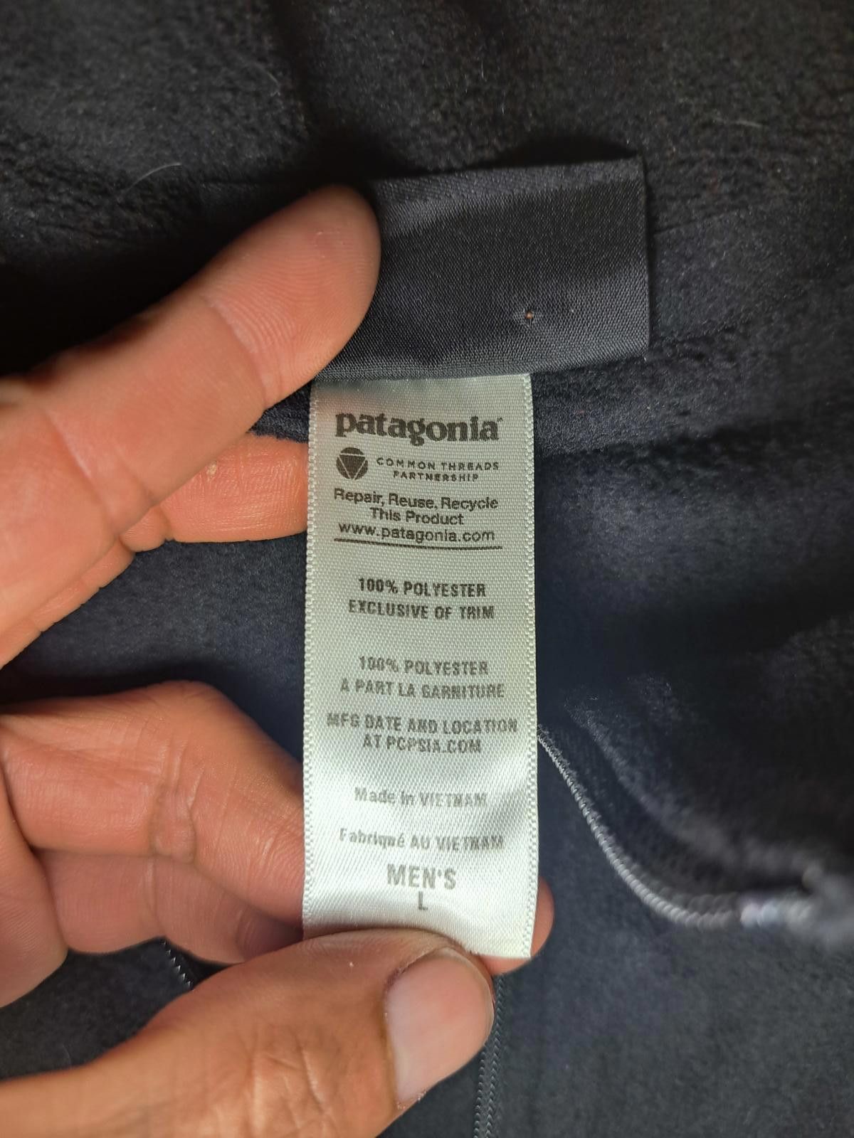 Patagonia Patagonia Synchilla Pullover Sweater Jacket Large Black Size US L / EU 52-54 / 3 - 5 Thumbnail