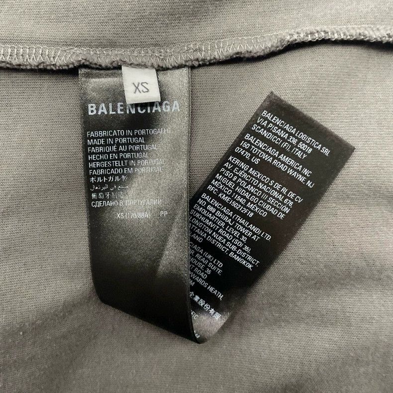 Balenciaga Balenciaga Gray Short Sleeve~ Size US XS / EU 42 / 0 - 6 Thumbnail