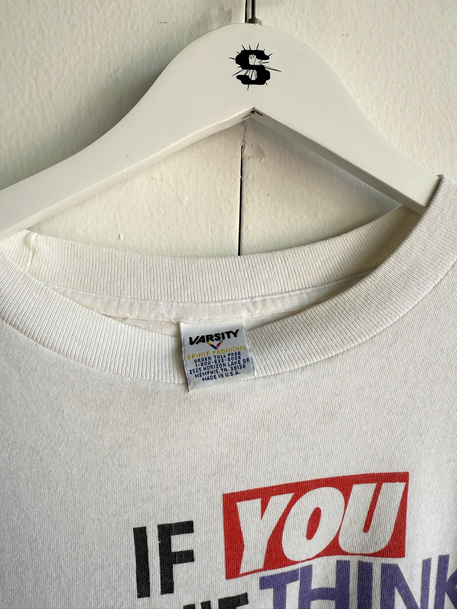Vintage 90s Cheerleader Tee Size US XL / EU 56 / 4 - 4 Thumbnail