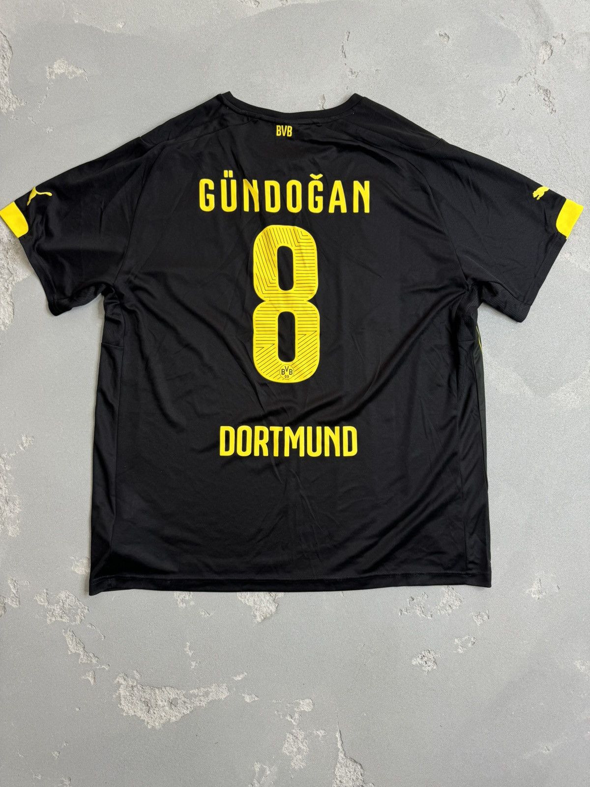 Puma Gundogan BVB Dortmund Away Soccer Football Jersey Size US XL / EU 56 / 4 - 2 Thumbnail