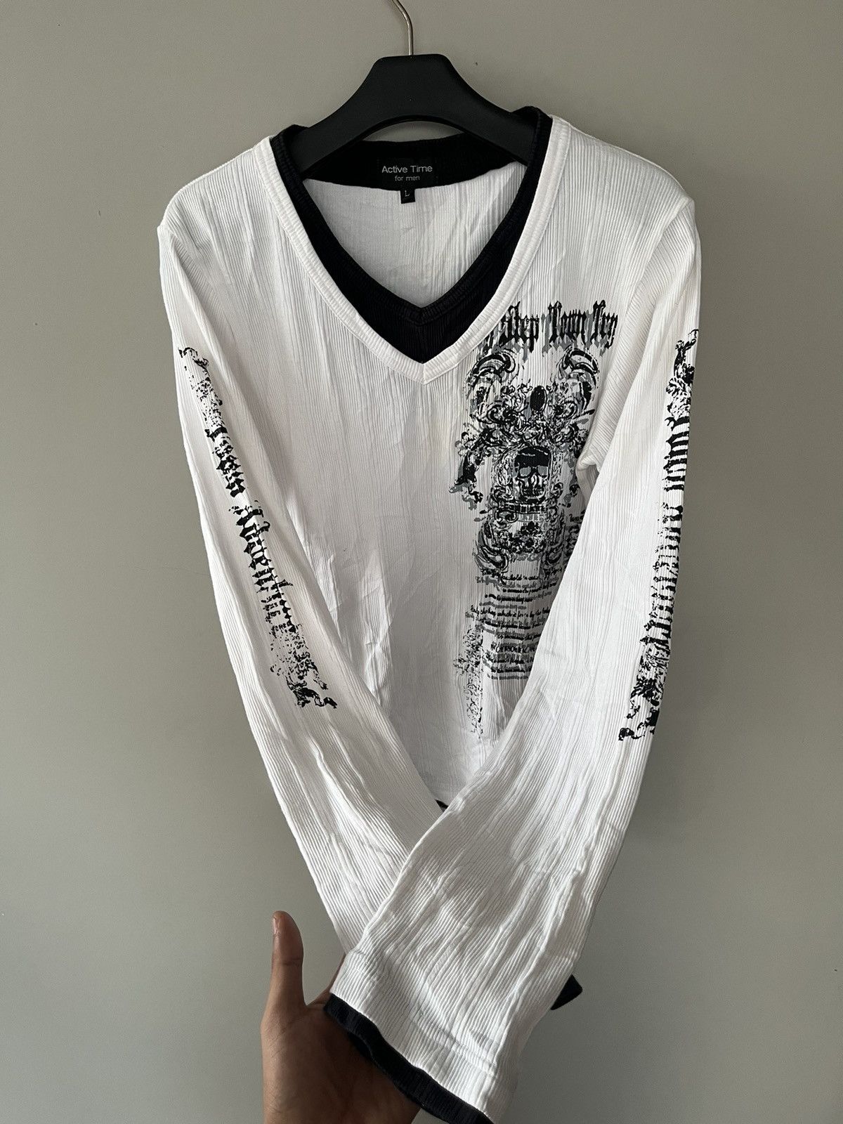 If Six Was Nine JAPANESE ACTIVETIME POEM SKULL SEDITIONARIES VKEI PUNK STYLE Size US L / EU 52-54 / 3 - 3 Thumbnail