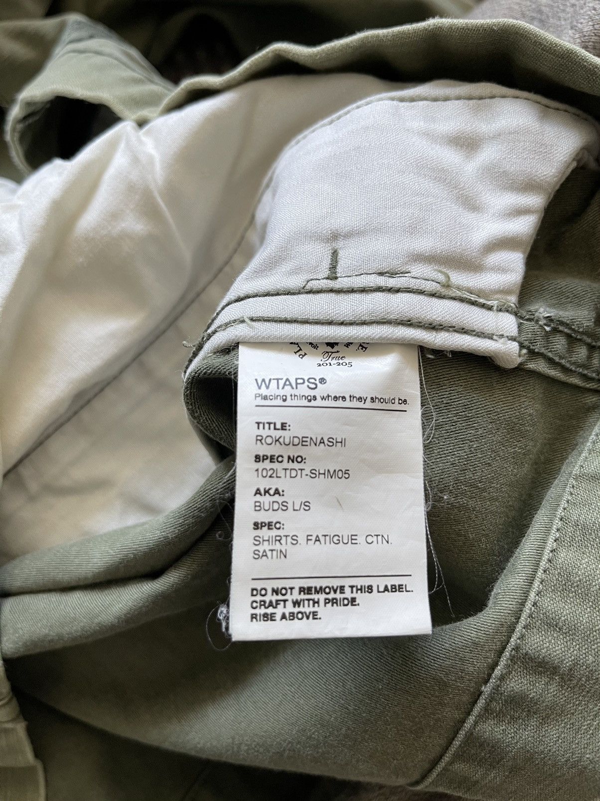 Wtaps Wtaps 10AW Jungle Shirt Size US M / EU 48-50 / 2 - 4 Thumbnail