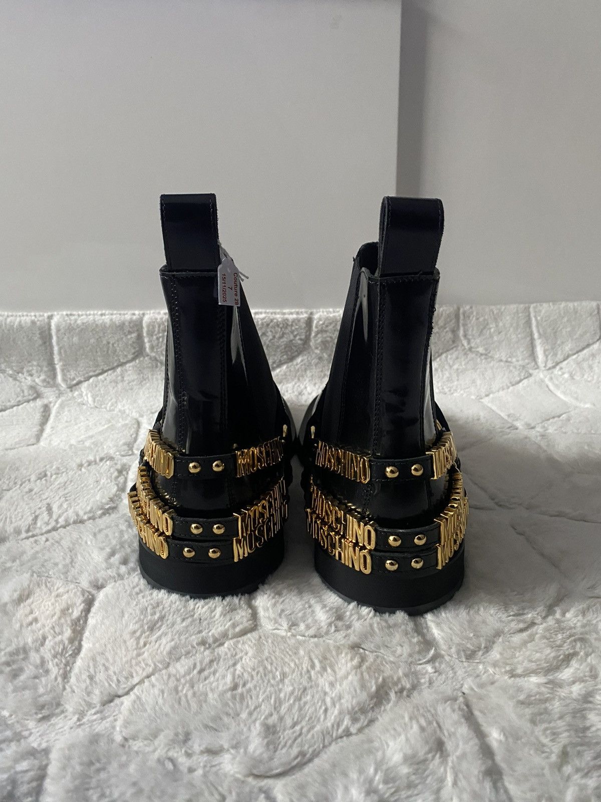 Moschino Moschino Men’s Chelsea Boots Size US 11 / EU 44 - 6 Thumbnail