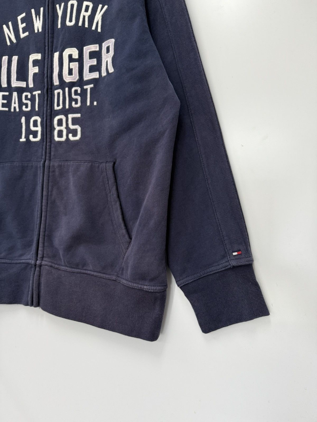 Tommy Hilfiger ⚡️TOMMY HILFIGER STREETWEAR SWEAT ZIPPER JACKET - L Size US M / EU 48-50 / 2 - 2 Thumbnail