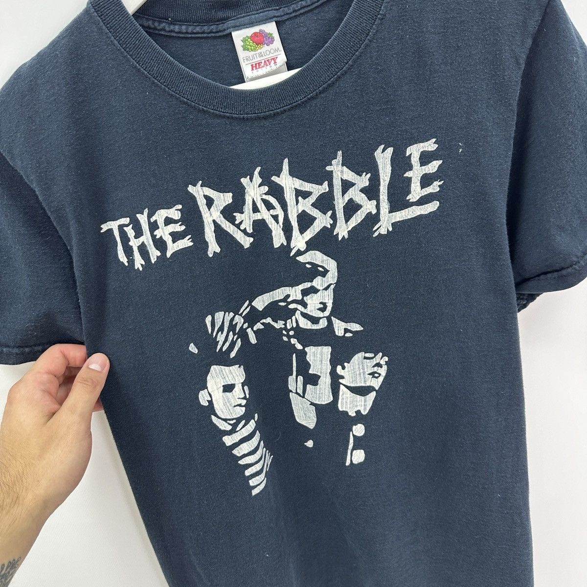 Band Tees Vintage 00s The Rabble Rock band punk tee y2k New Zealand og Size US S / EU 44-46 / 1 - 4 Thumbnail