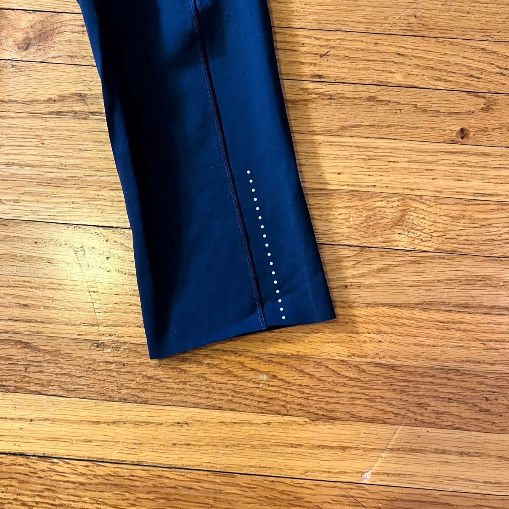 Lululemon Lululemon Leggings Womens 6 Fast Free Crop Blue Nulux W6AS5S Pockets - Crop, Leggings, Blue, 6, Women Size 28" / US 6 / IT 42 - 2 Thumbnail