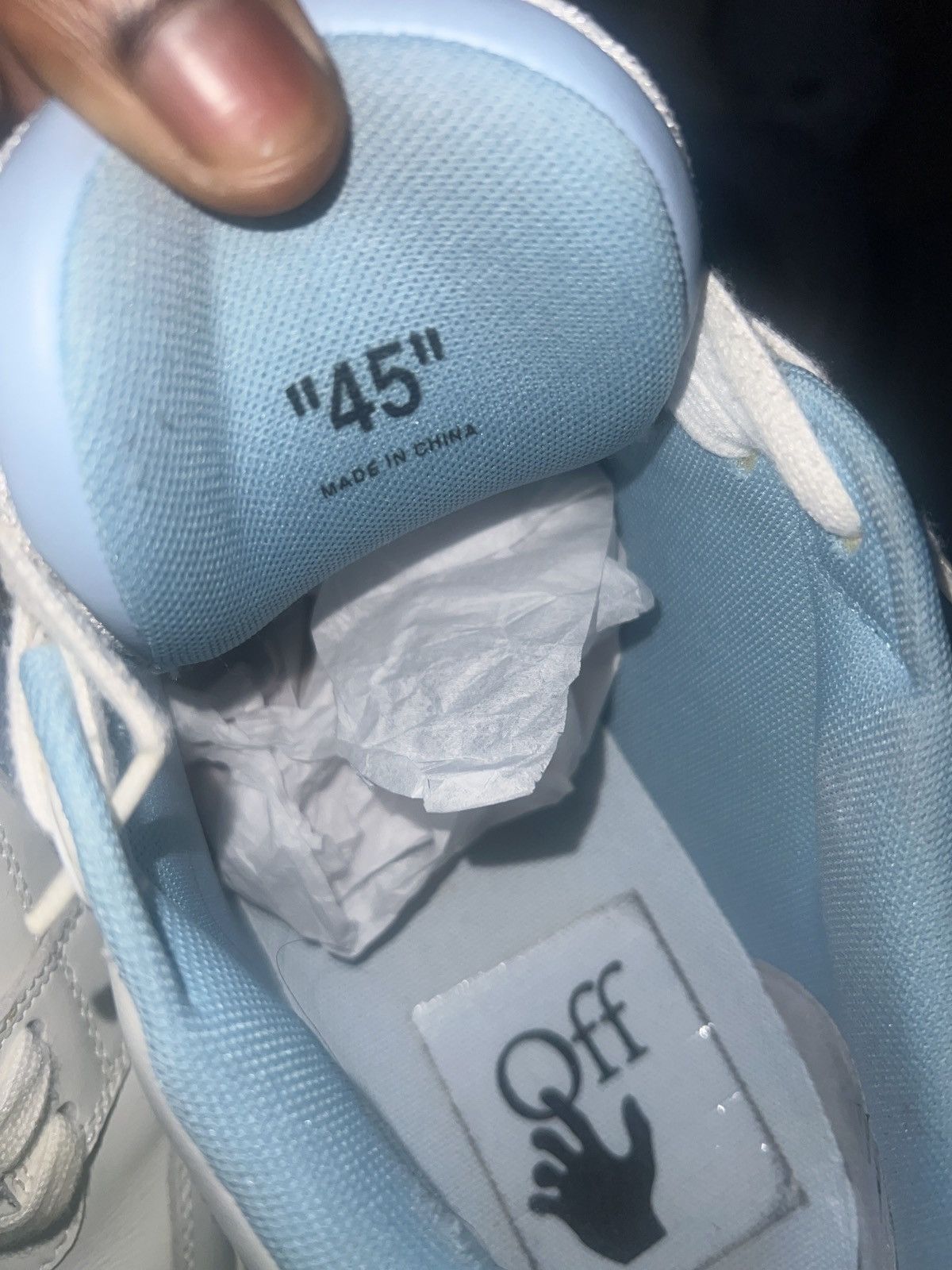 Off-White OFF-WHITE Out Of Office Size US 12 / EU 45 - 8 Thumbnail