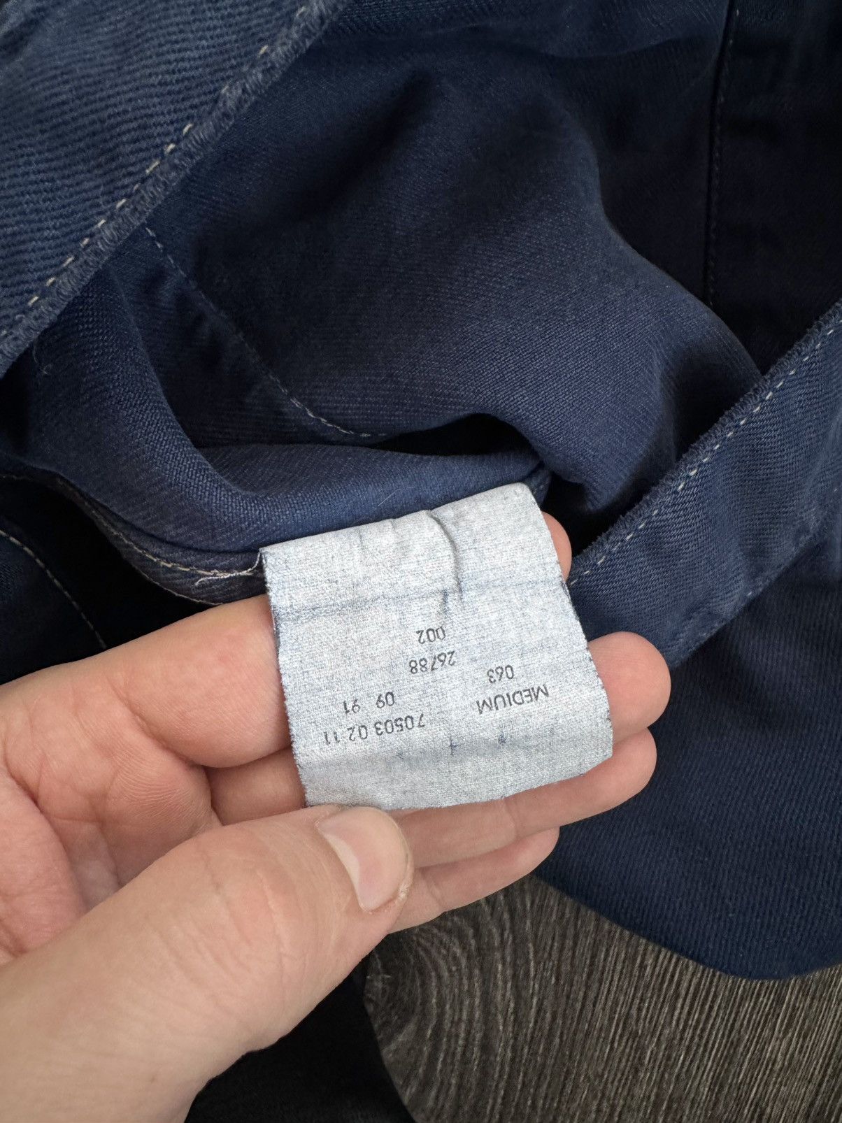 Levi's Vintage Clothing 90s Vintage Levis Navy Trucker Jacket Man M Size US M / EU 48-50 / 2 - 7 Thumbnail