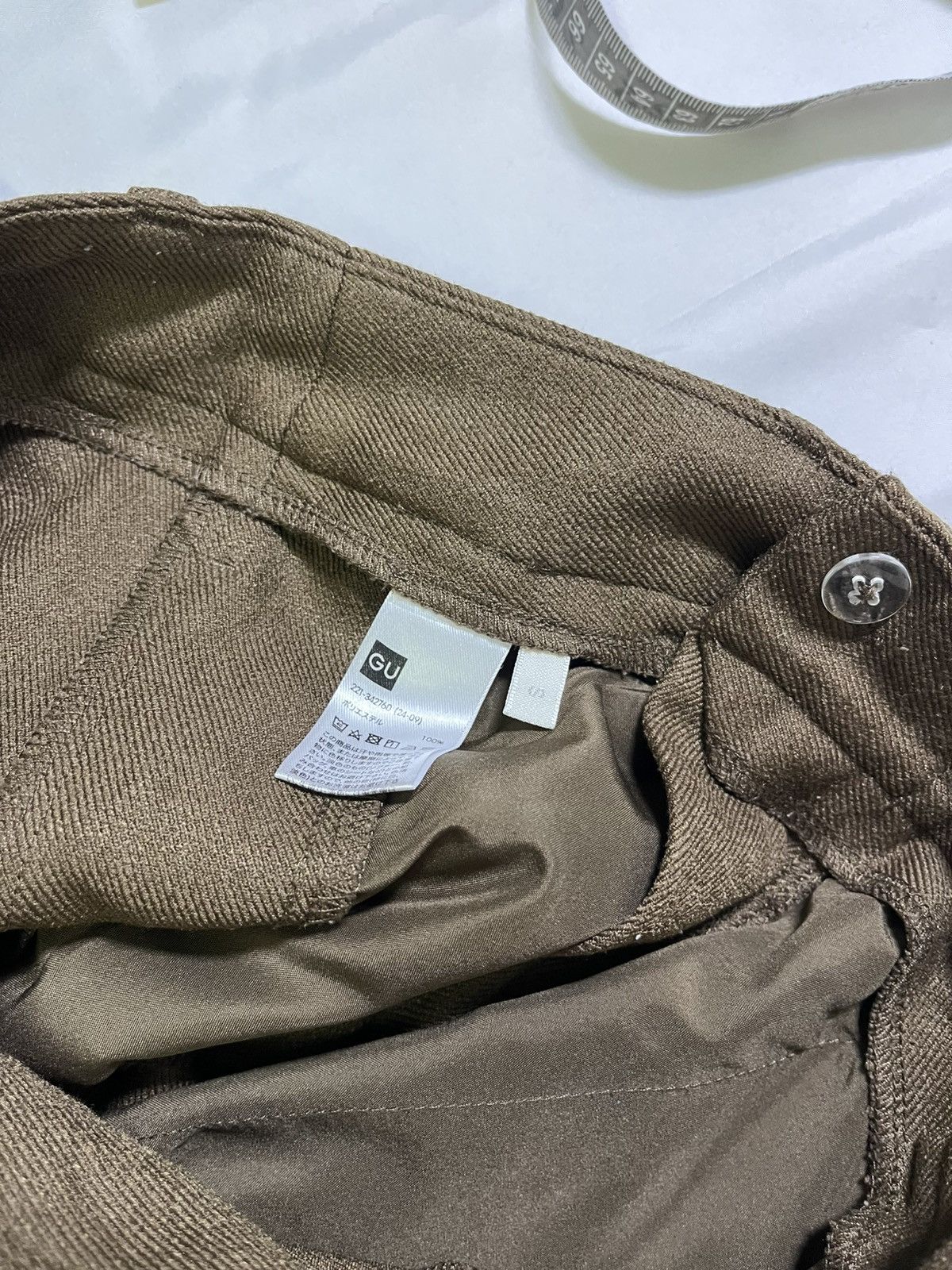 GU VINTAGE GU Y2K PLEATED PANT Size 25" / US 0 / IT 36 - 5 Thumbnail
