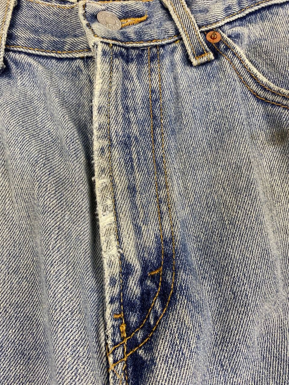 Levi's vintage levis 550 relaxed fit denim nice design Size US 34 / EU 50 - 10 Thumbnail