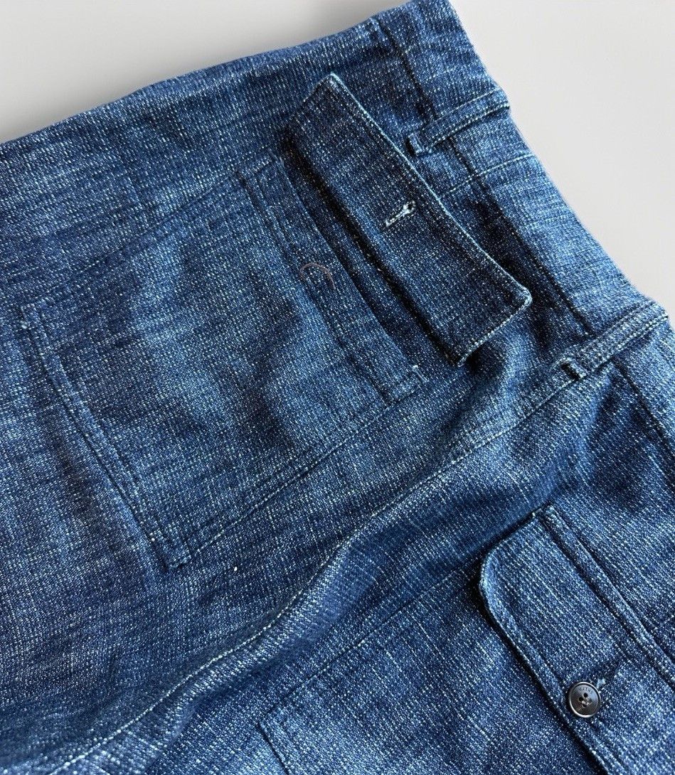 Vintage Myths Mens Baggy Wide Leg Denim Pants Trousers Jeans Style Size US 30 / EU 46 - 12 Thumbnail