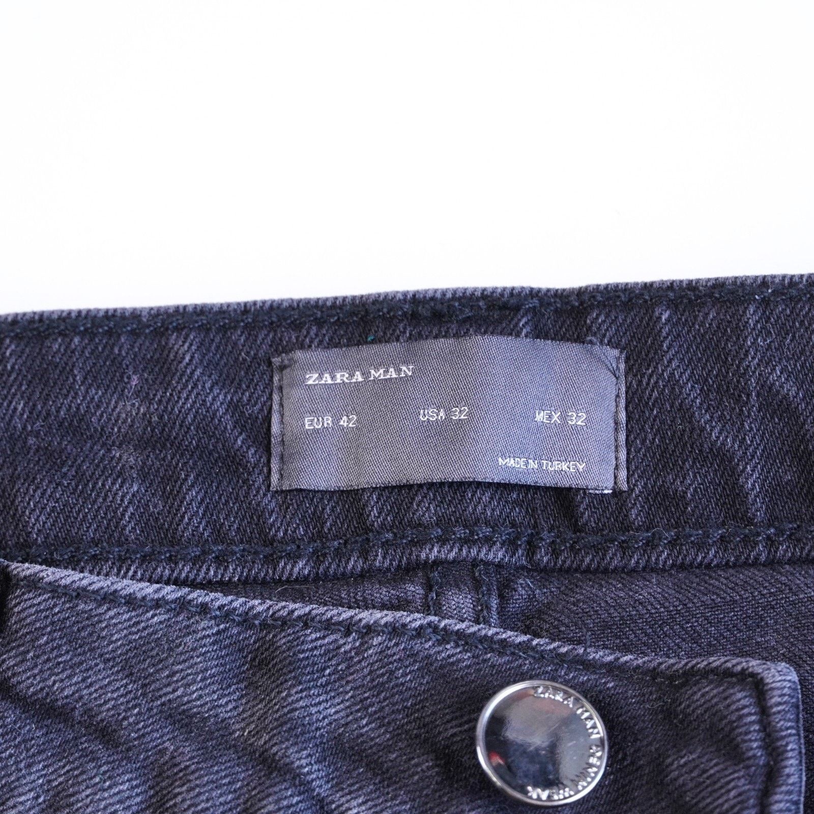 Zara Zara Man Cotton Slim Skinny Jeans Straight Leg Pants Size 32 Size US 32 / EU 48 - 7 Thumbnail