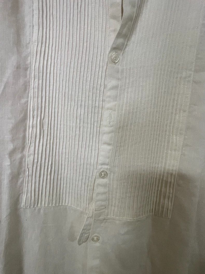 Greg Lauren greg lauren Cotton and linen shirt long style 2506-Nextarro Size US L / EU 52-54 / 3 - 4 Thumbnail