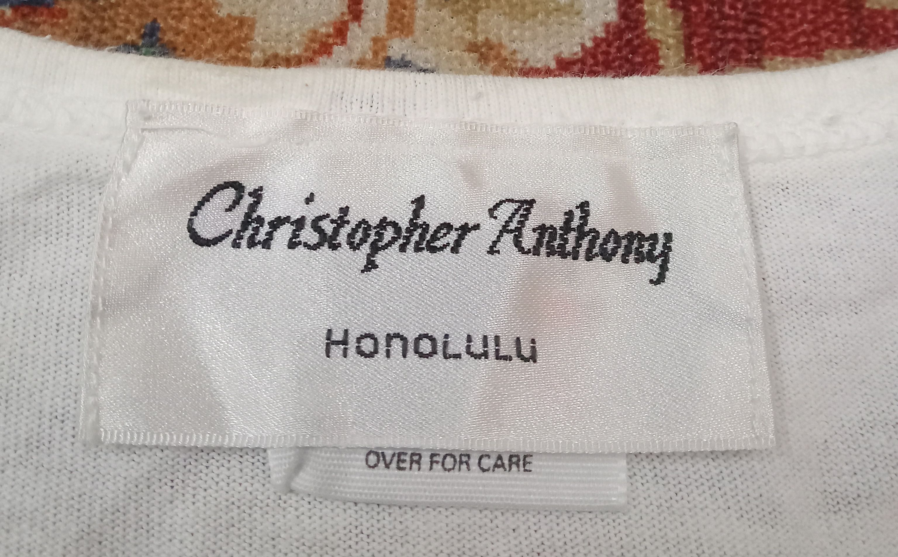 Anvil × Vintage Vintage Christopher Anthony Honolulu Art T Shirt Size S / US 4 / IT 40 - 3 Thumbnail