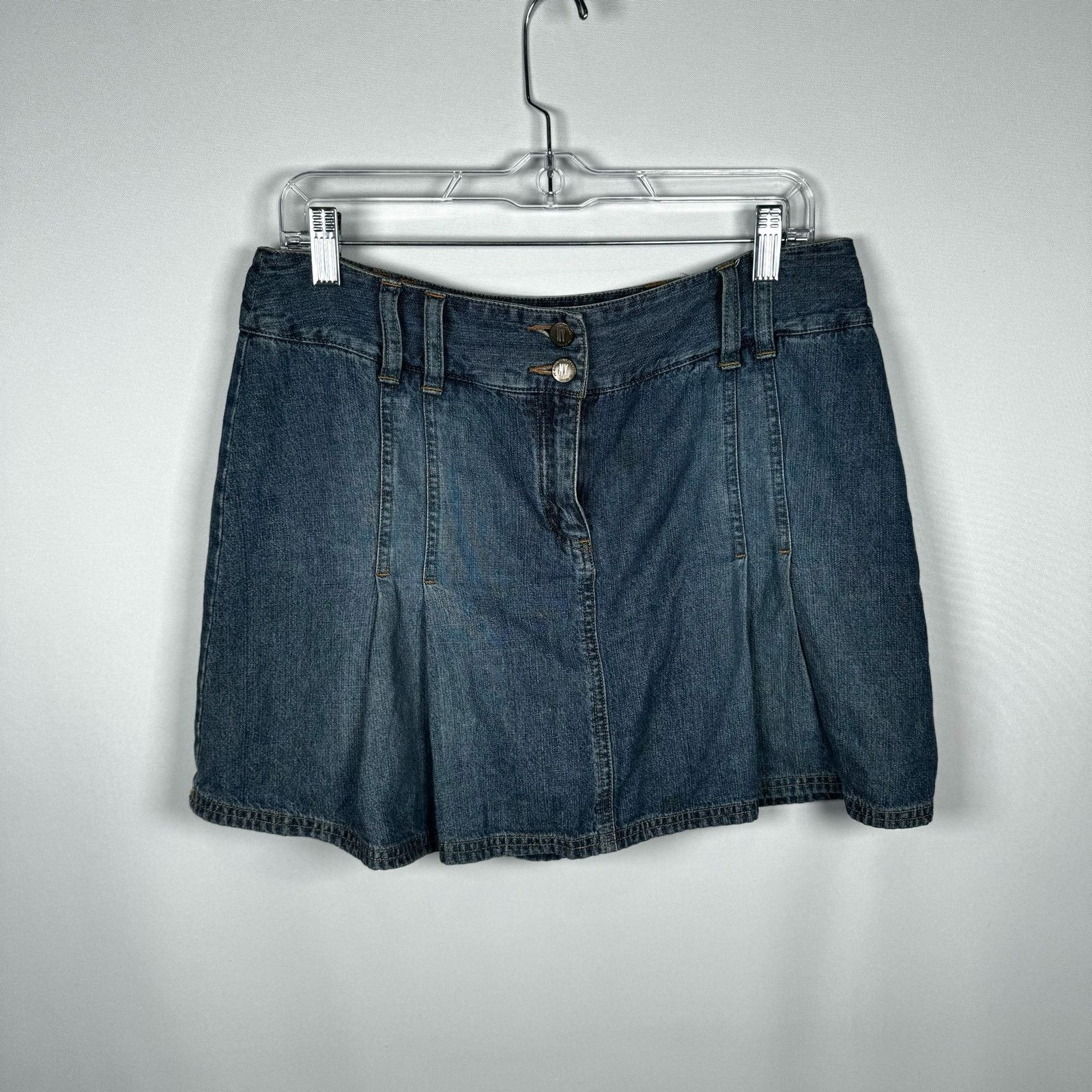 Nora Denim Mini Skirt - Vintage Blue
