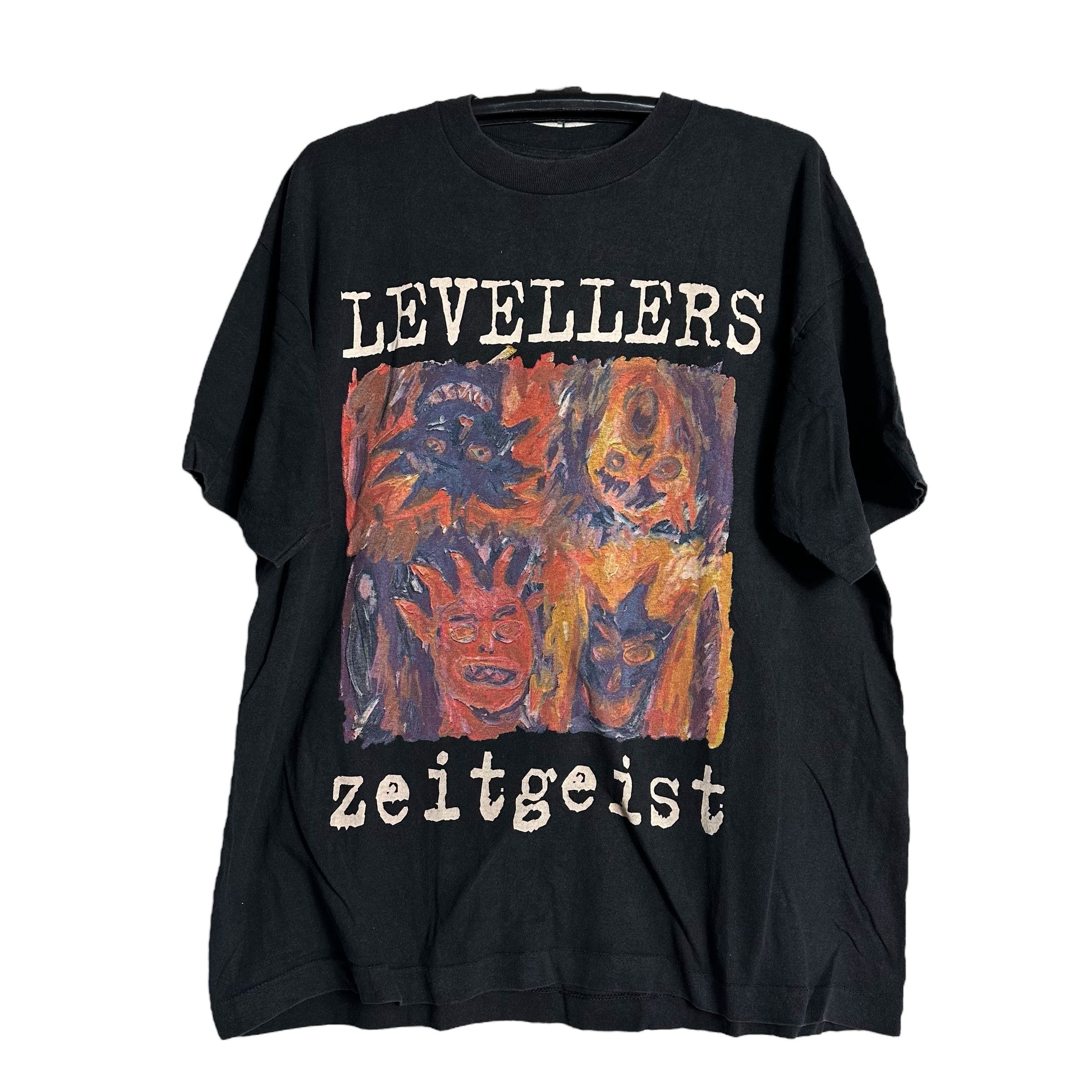Band Tees 🔥RARE🔥Vintage 90s The Levellers Band T-shirt Single Stich Size US XL / EU 56 / 4 - 1 Thumbnail