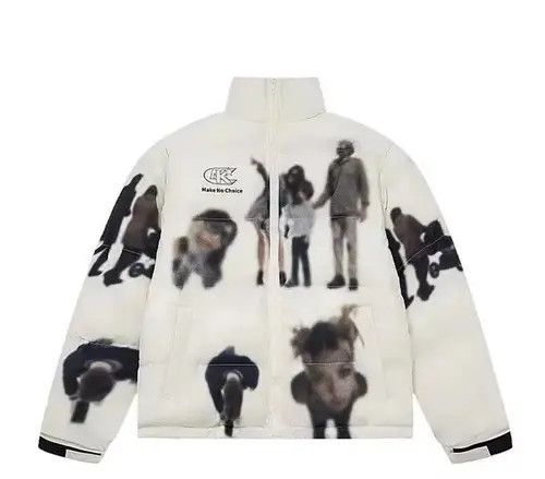 Other Street portrait phantom print winter jacket Size US M / EU 48-50 / 2 - 1 Thumbnail