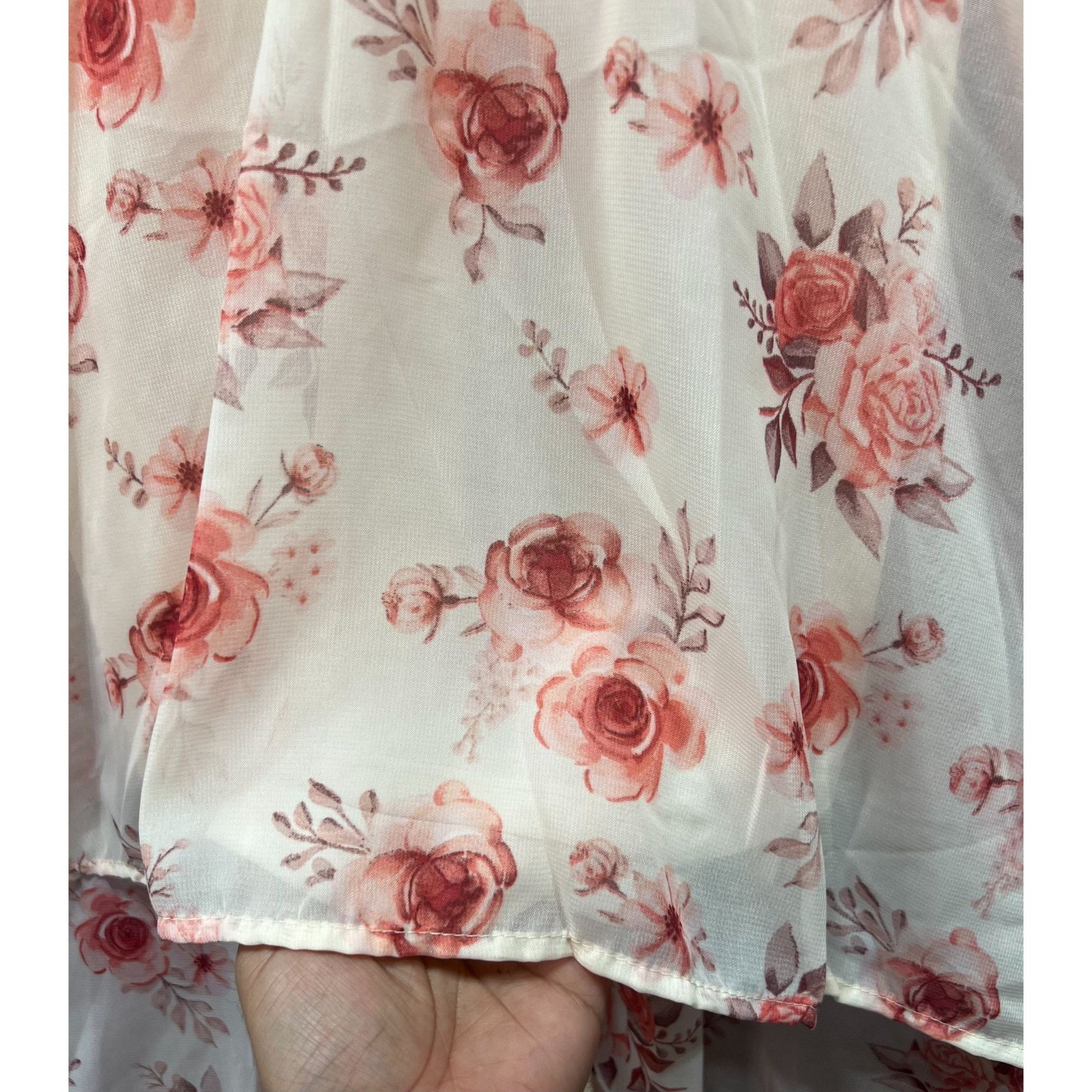 rue21 Rue 21 - Women's Summer Sleeveless High Low Hem Ruffle - Flo Size XS / US 0-2 / IT 36-38 - 13 Thumbnail